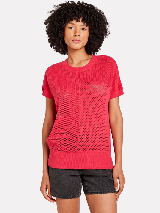 Mixed Pointelle Tank