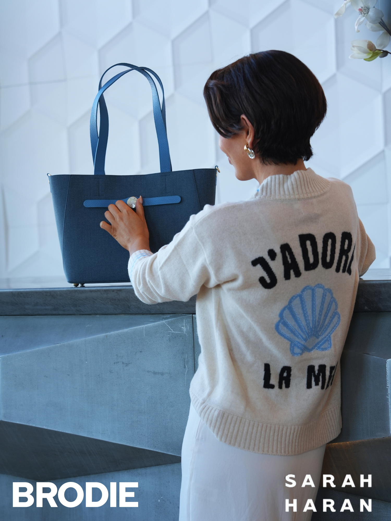 J'adore La Mer Cashmere Cardigan