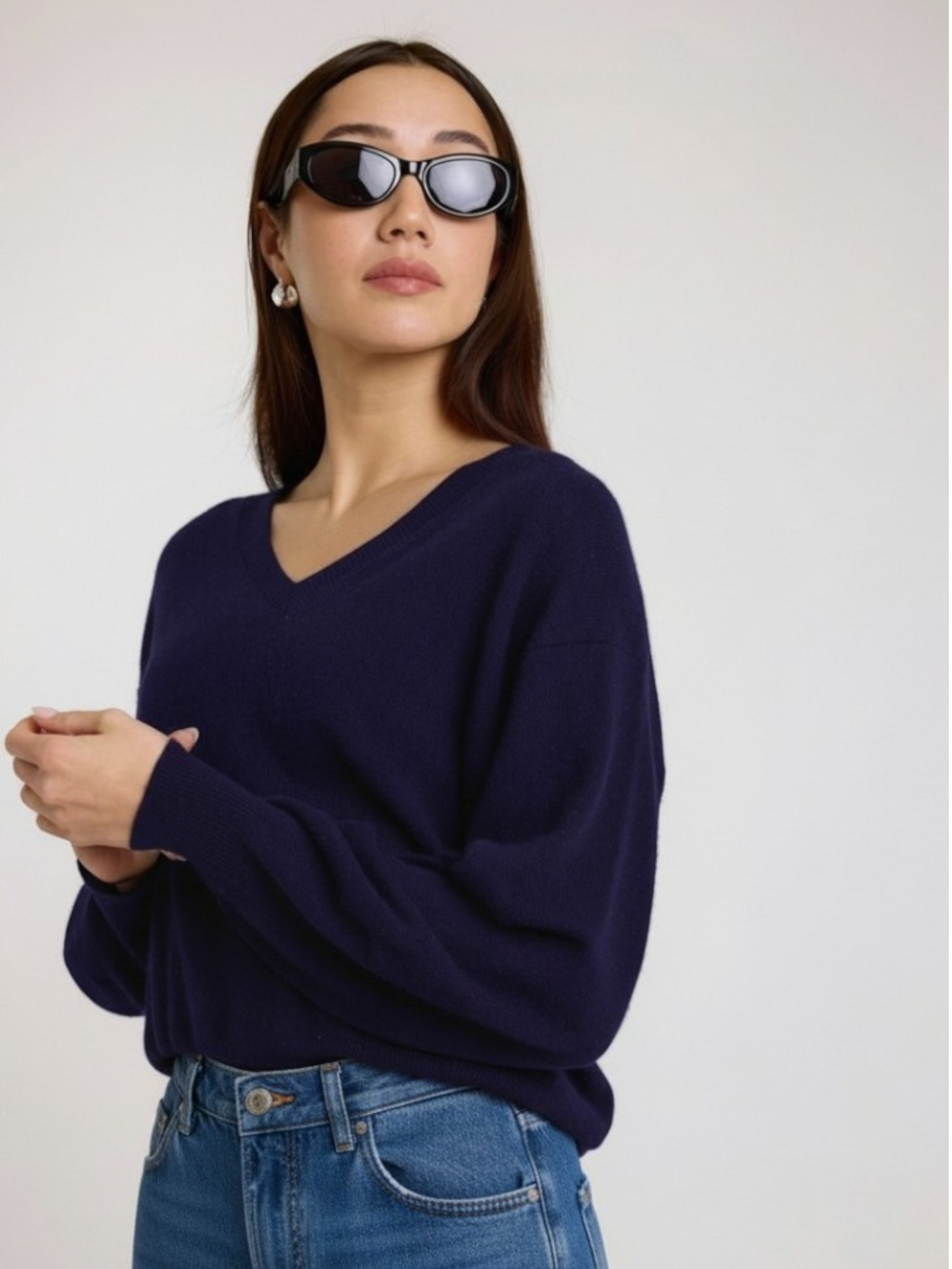 The Matilda V Neck Cashmere Jumper