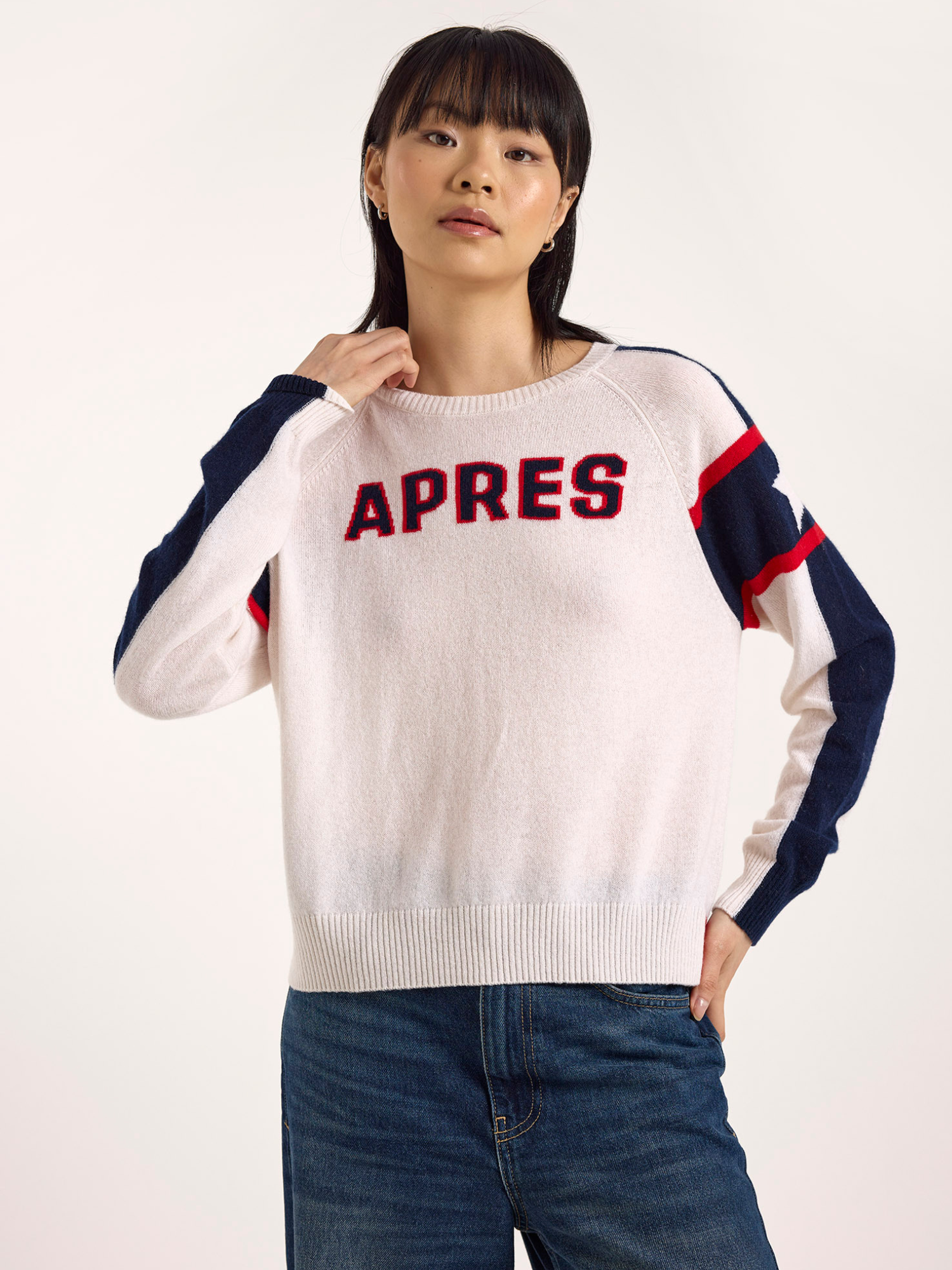 Après Ski Club Cashmere Crew Neck Jumper