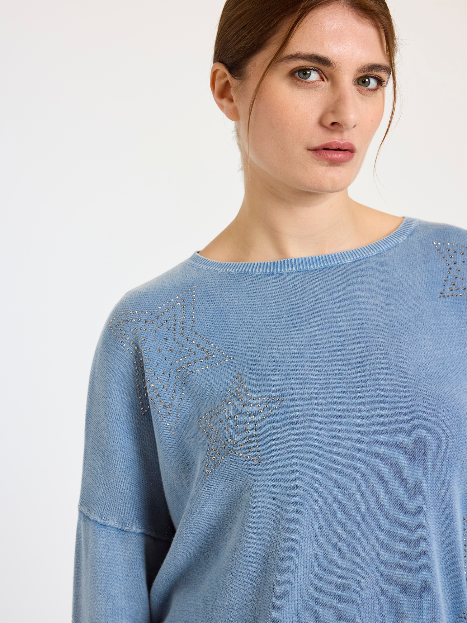 The Ida Hot Fix Star Sweater