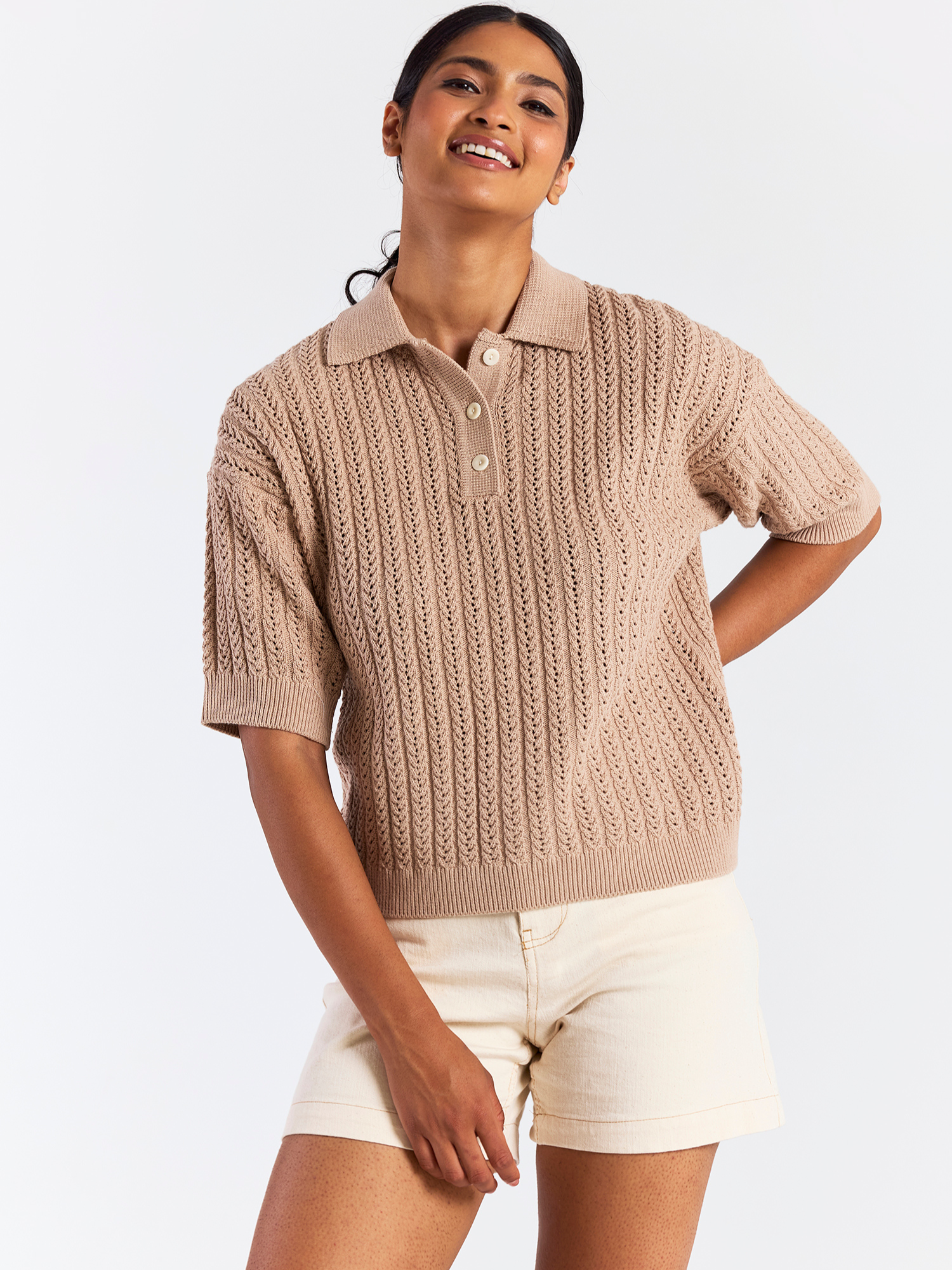 Spring Stitch Polo