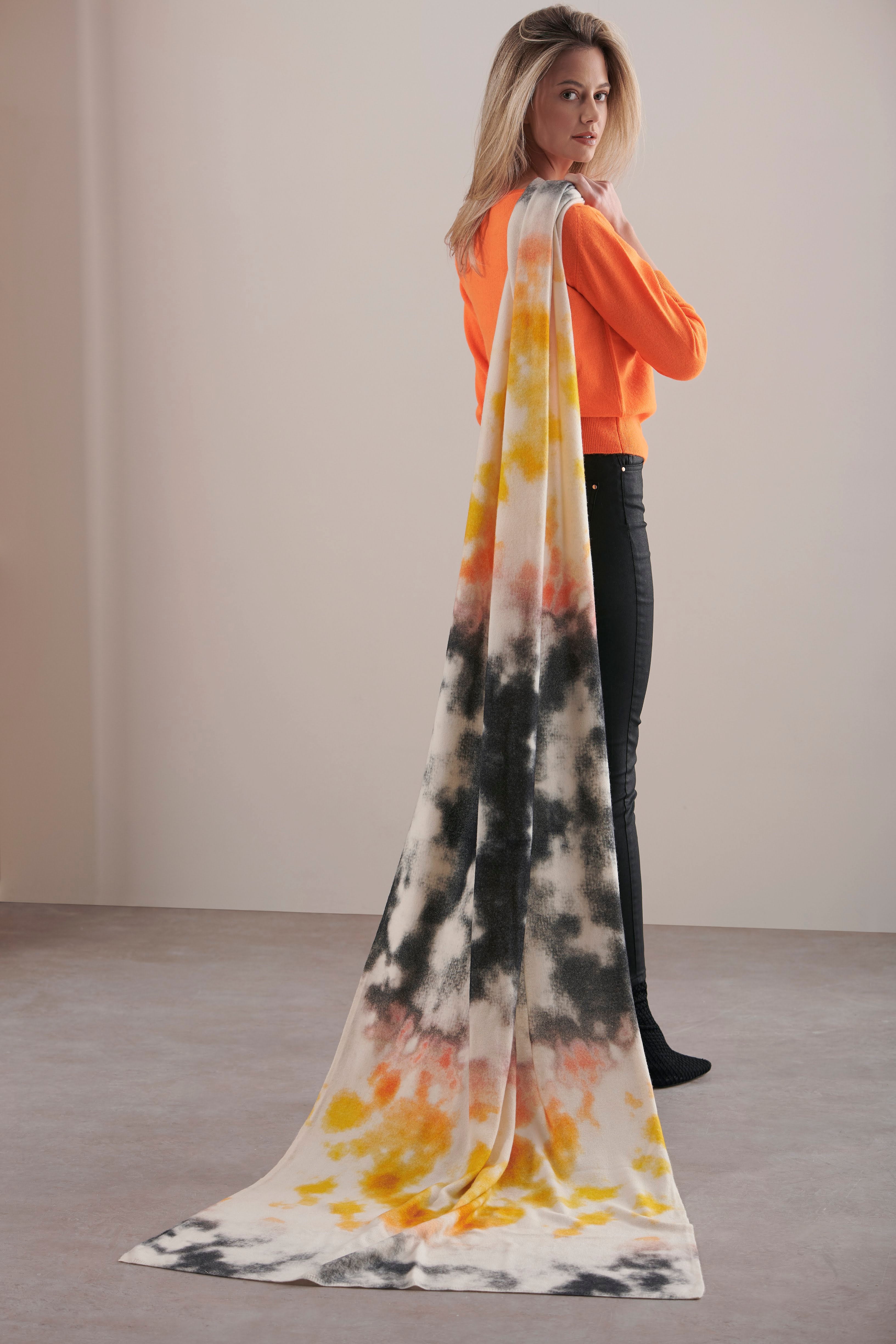 TIE DYE TRAVEL WRAP (80x200cm)