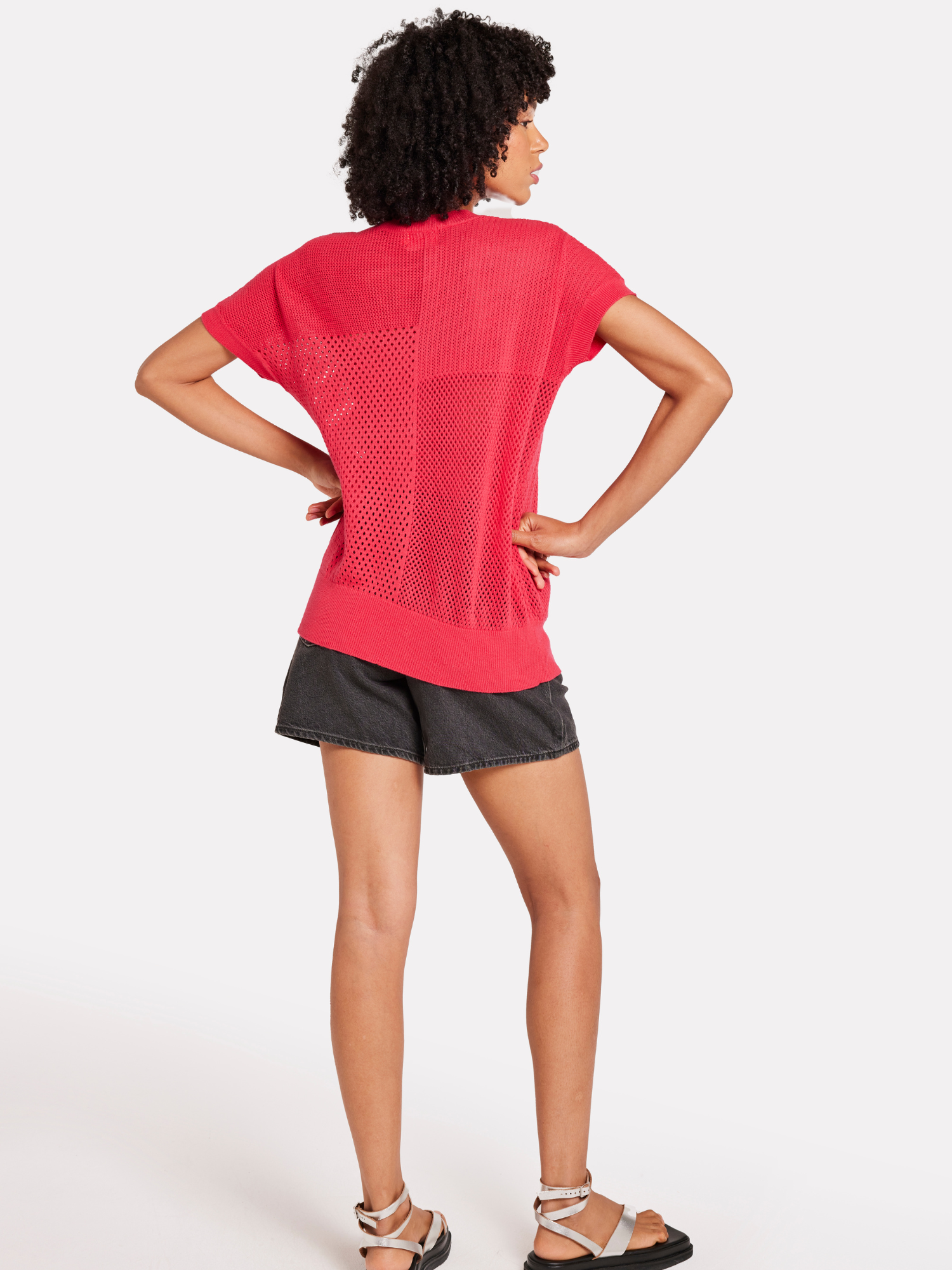 Mixed Pointelle Tank