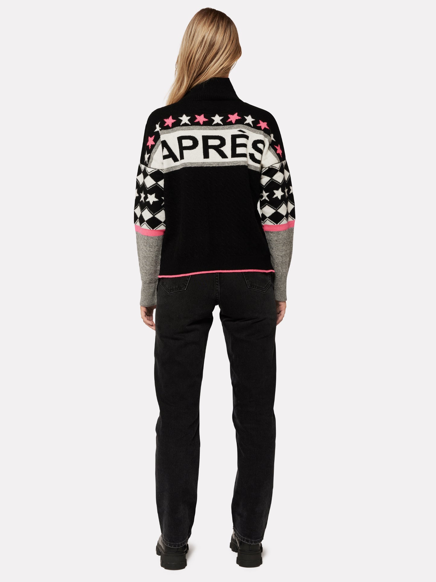 Alpine Ski Mock Neck Jumper