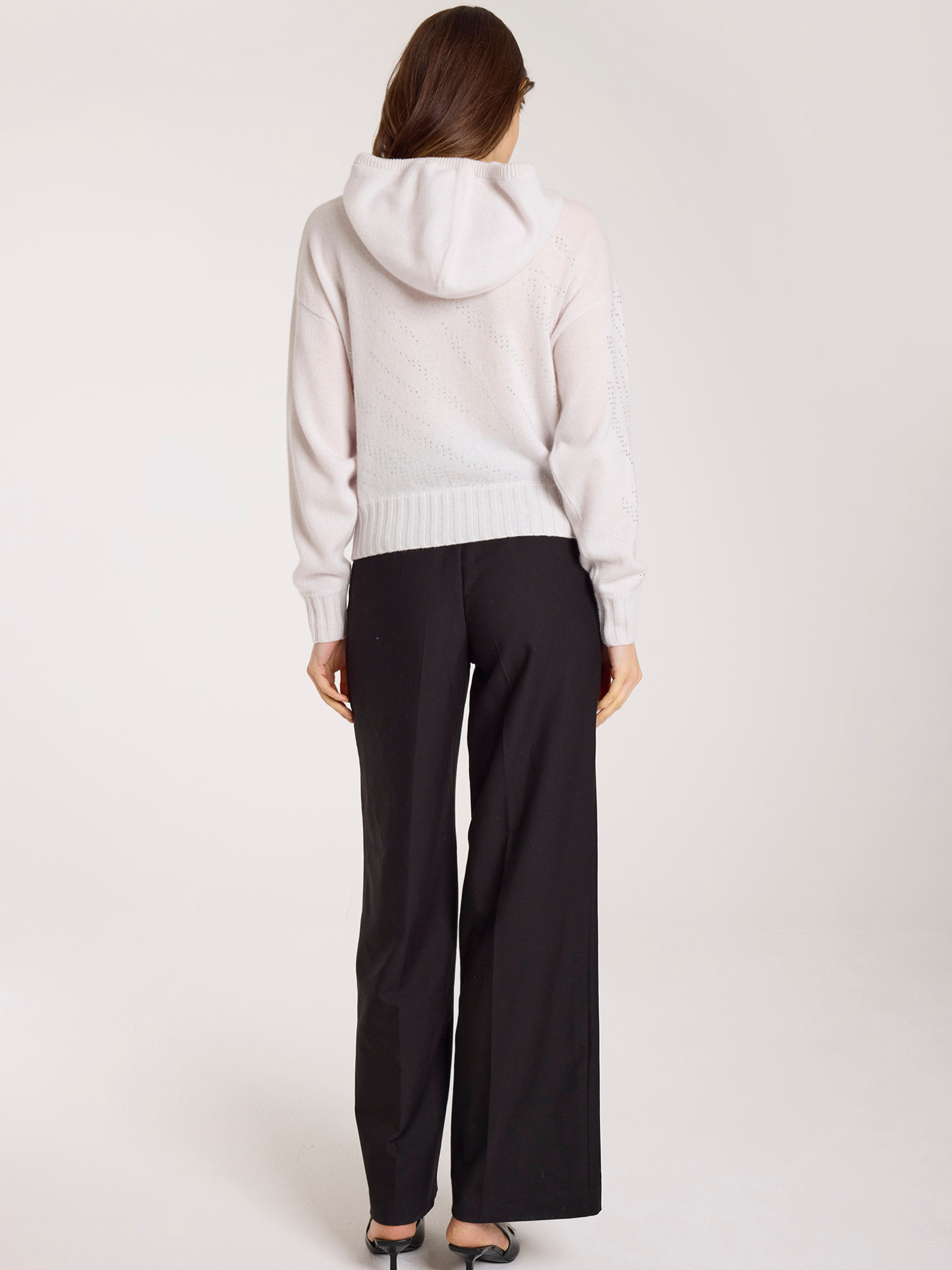 Hot Fix Zebra Cashmere Hoodie