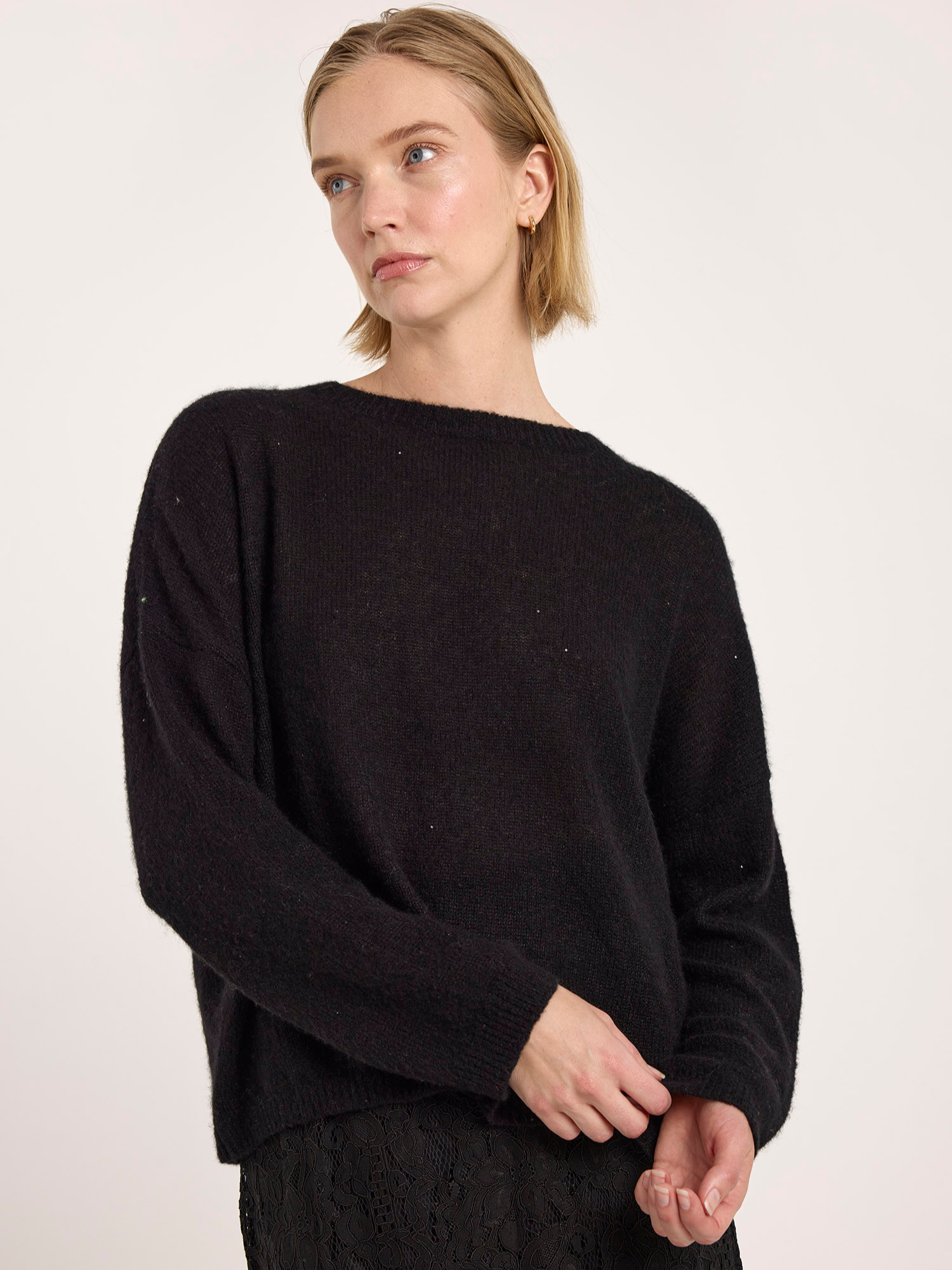 Estelle Sparkle Cashmere Crew Neck Jumper