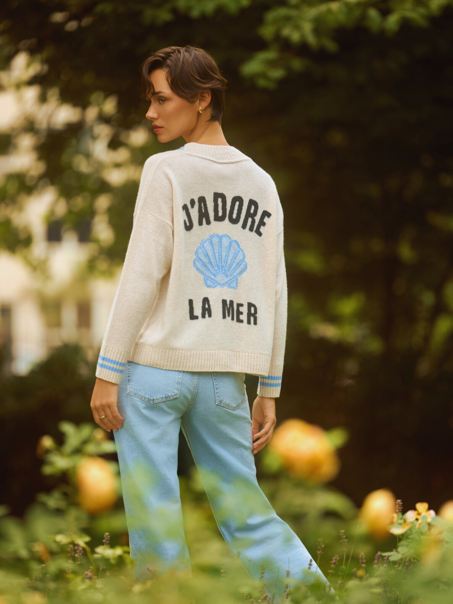 J'adore La Mer Cashmere Cardigan