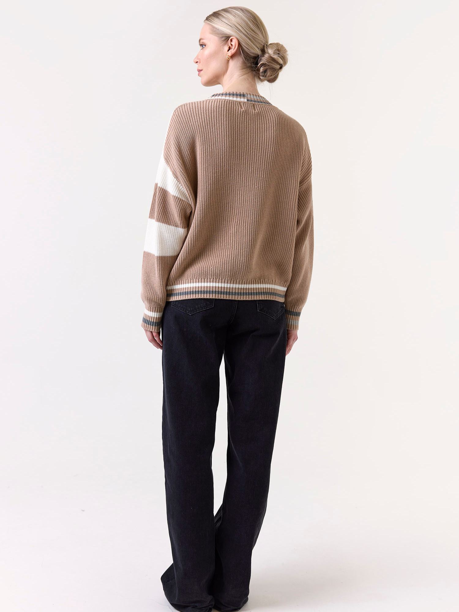 Valarie Stripe Cardigan