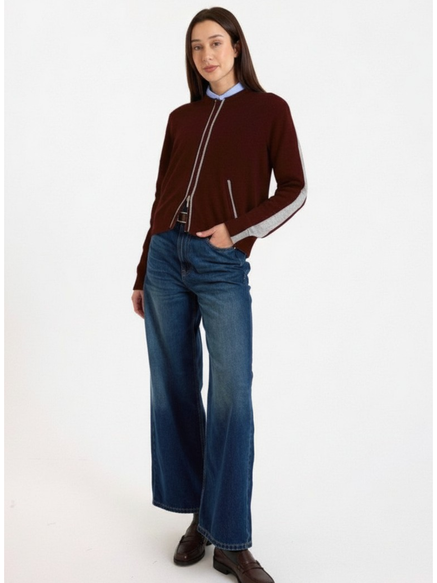 Luxe Cashmere Bomber