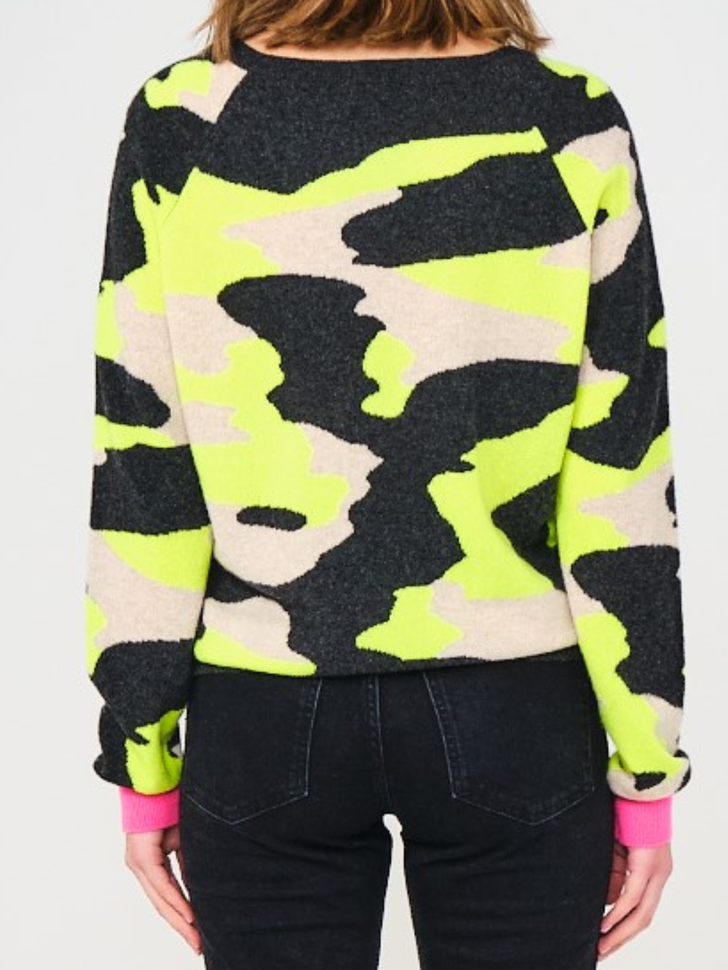 Cool Camo Cashmere Jumper