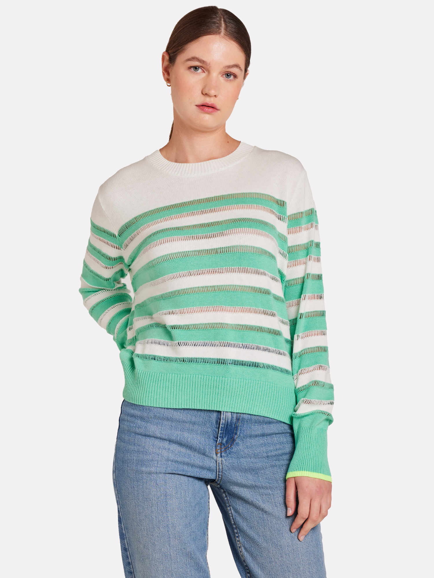Beach Stripe Crew