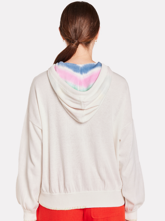 Rainbow Tie Hoodie