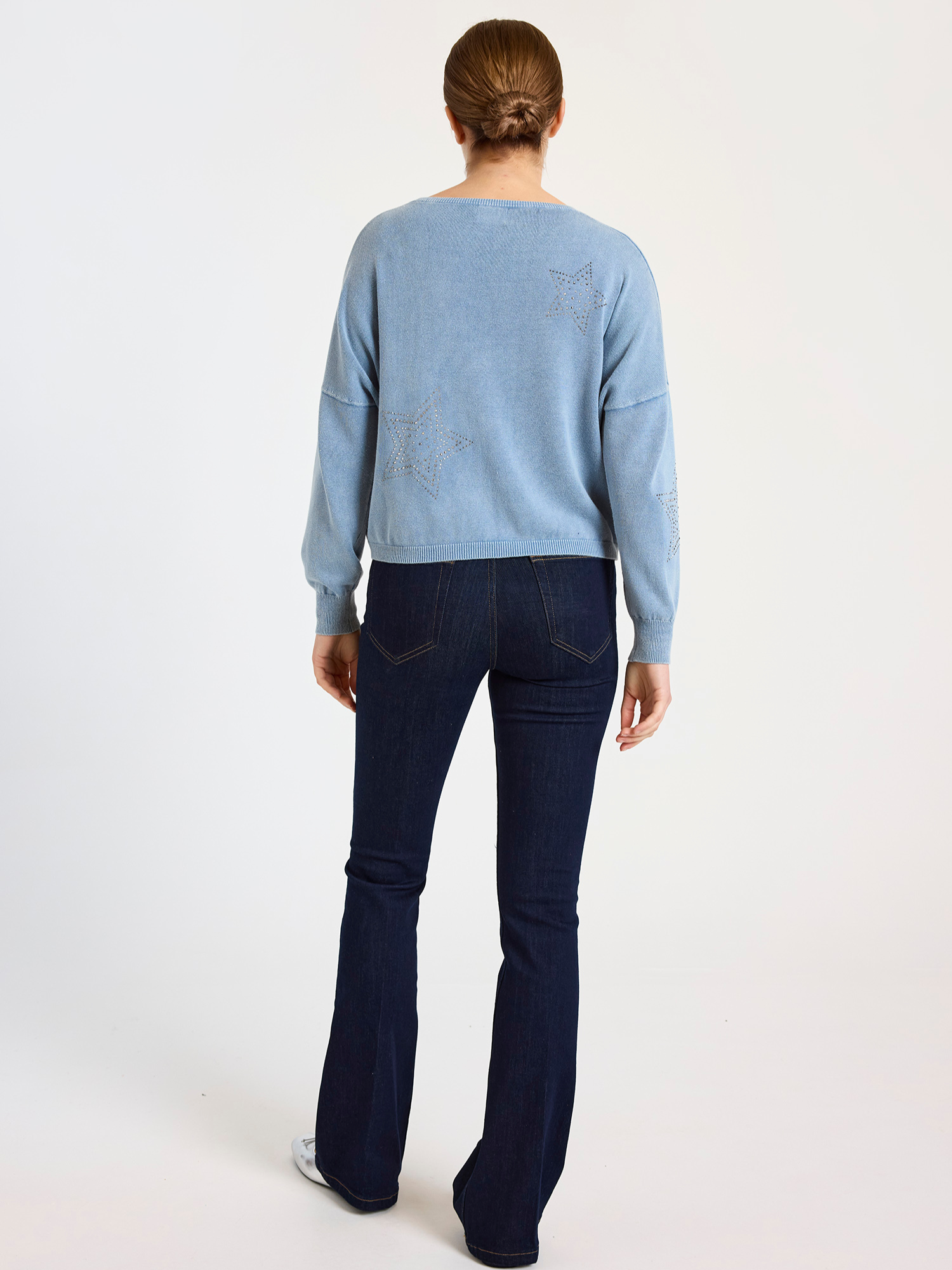 The Ida Hot Fix Star Sweater
