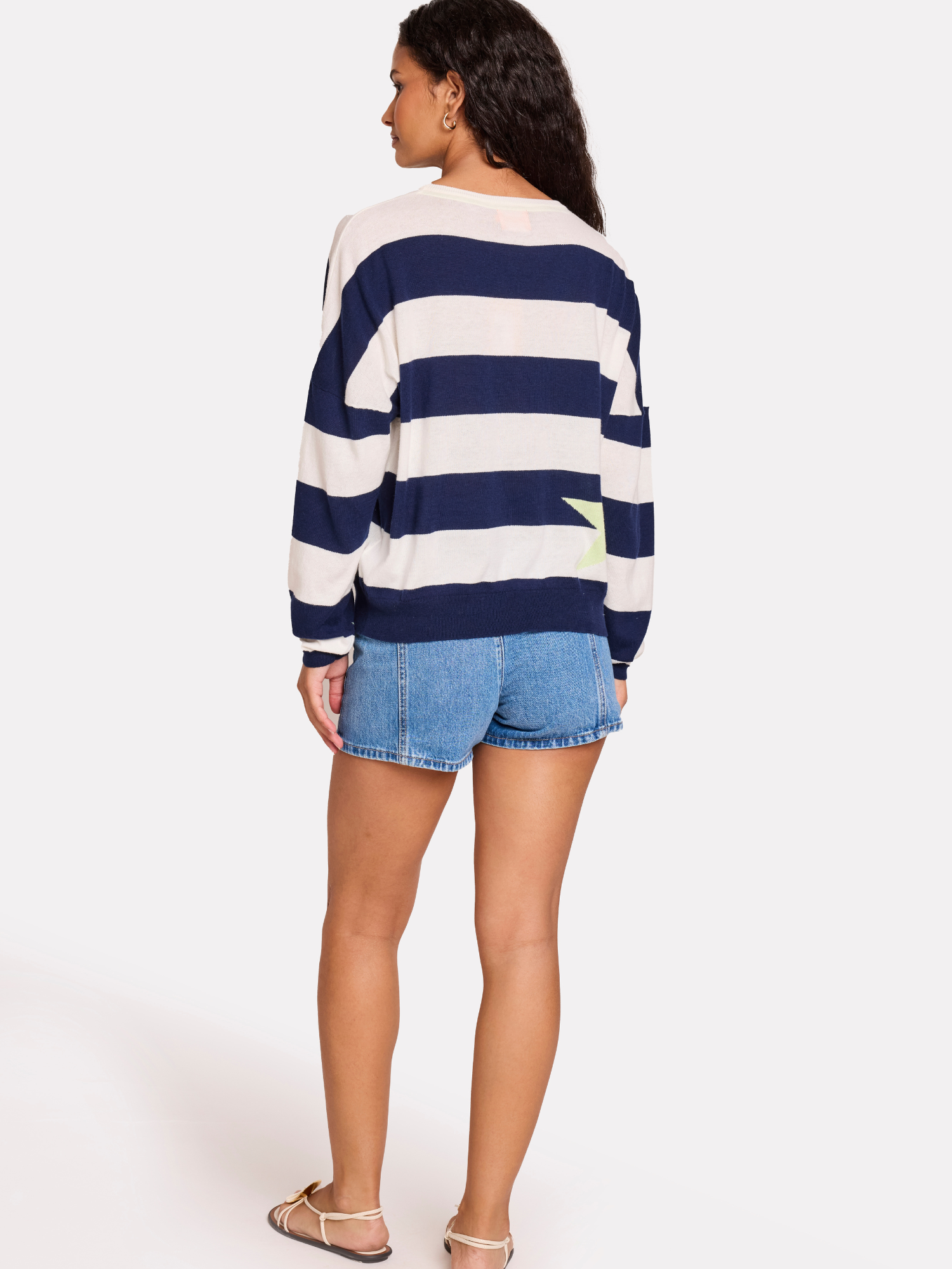 Stripe Star Sweater