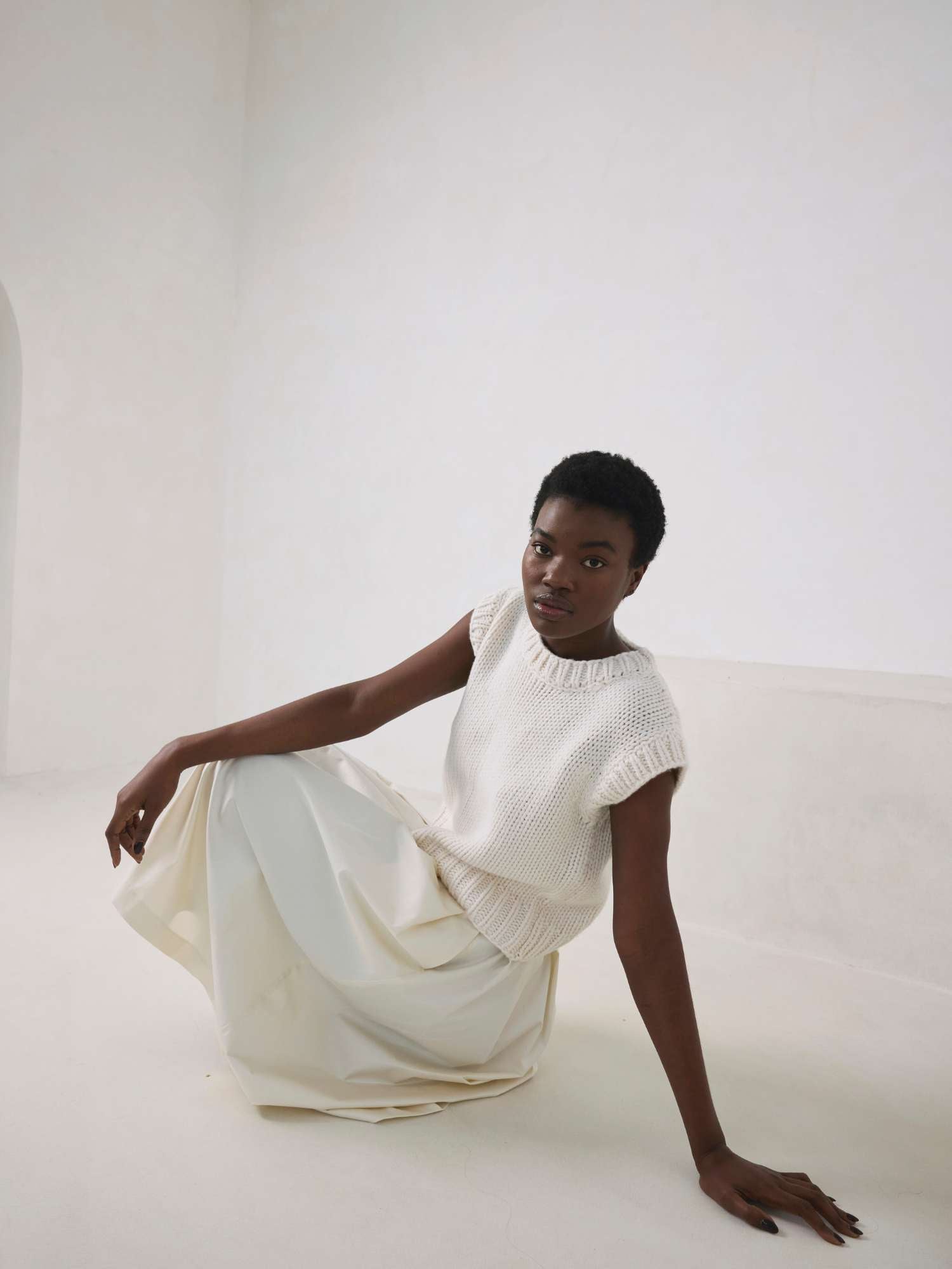 White Label Cashmere Vest