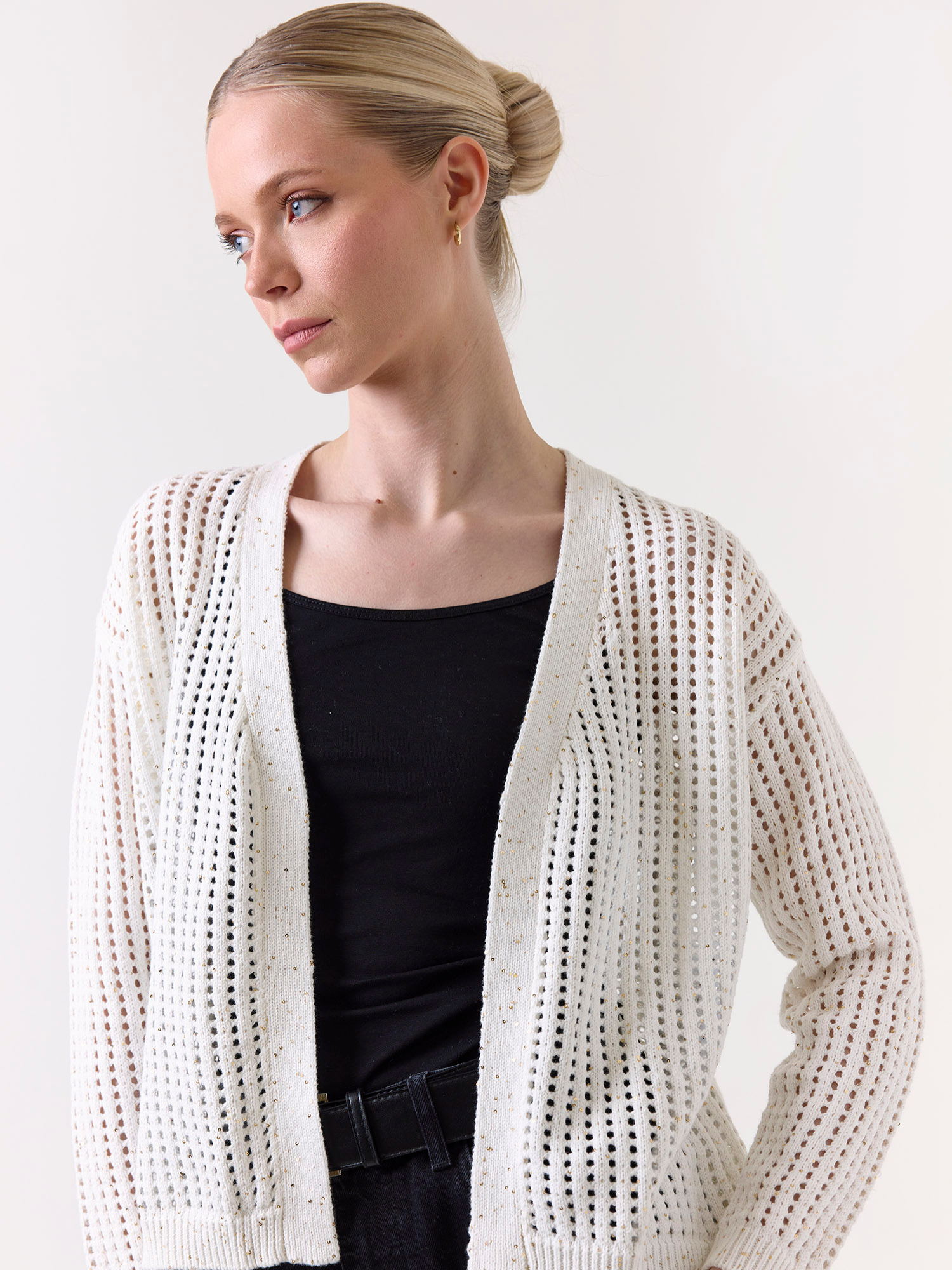 Astrid Sequin Cardigan