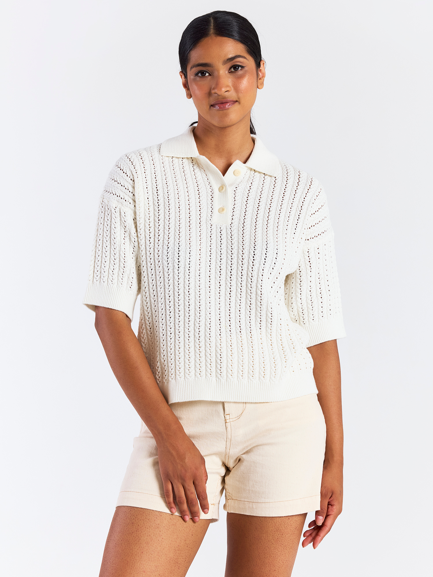 Spring Stitch Polo
