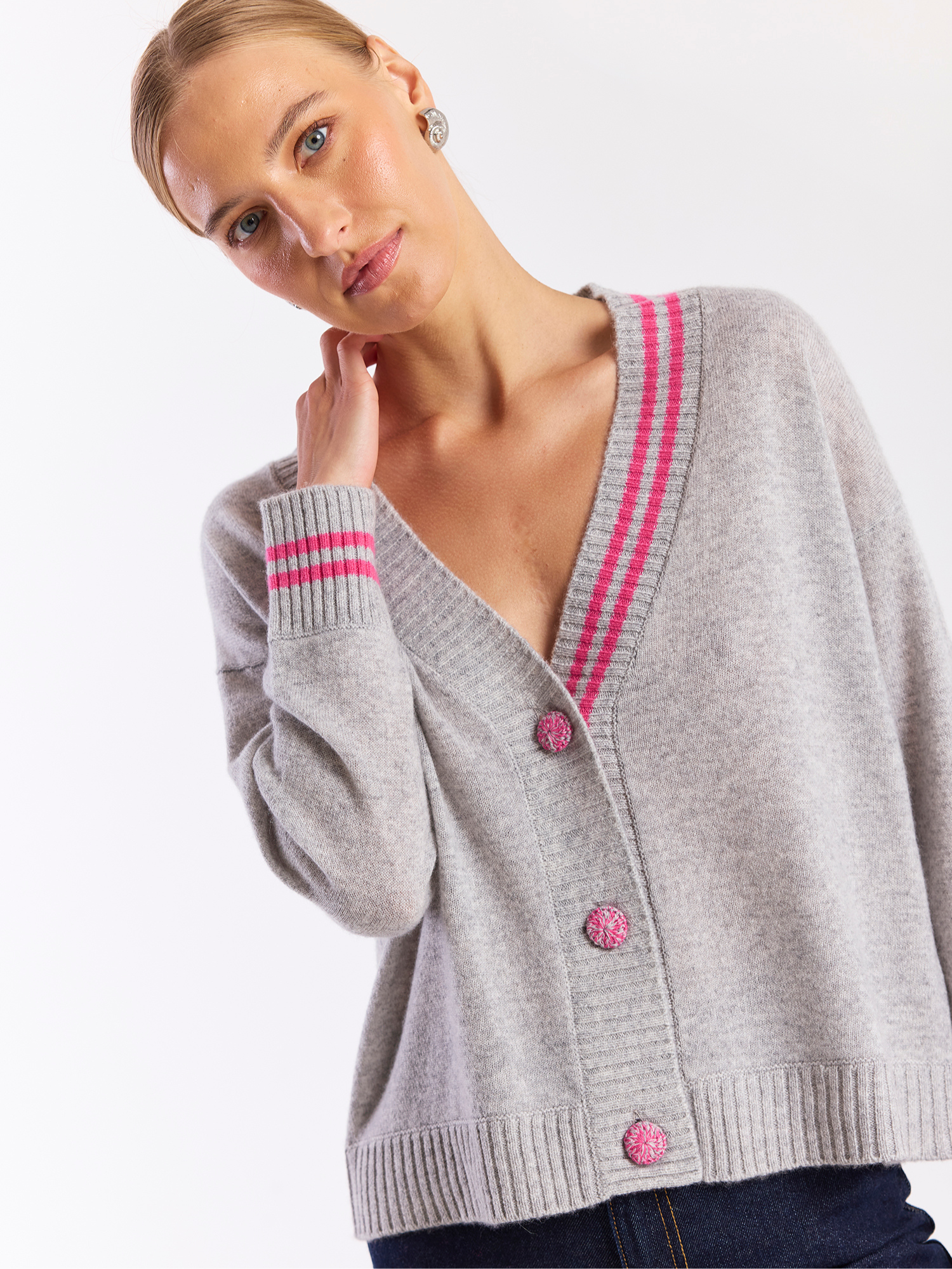 Courtney Comfy Cashmere Cardigan
