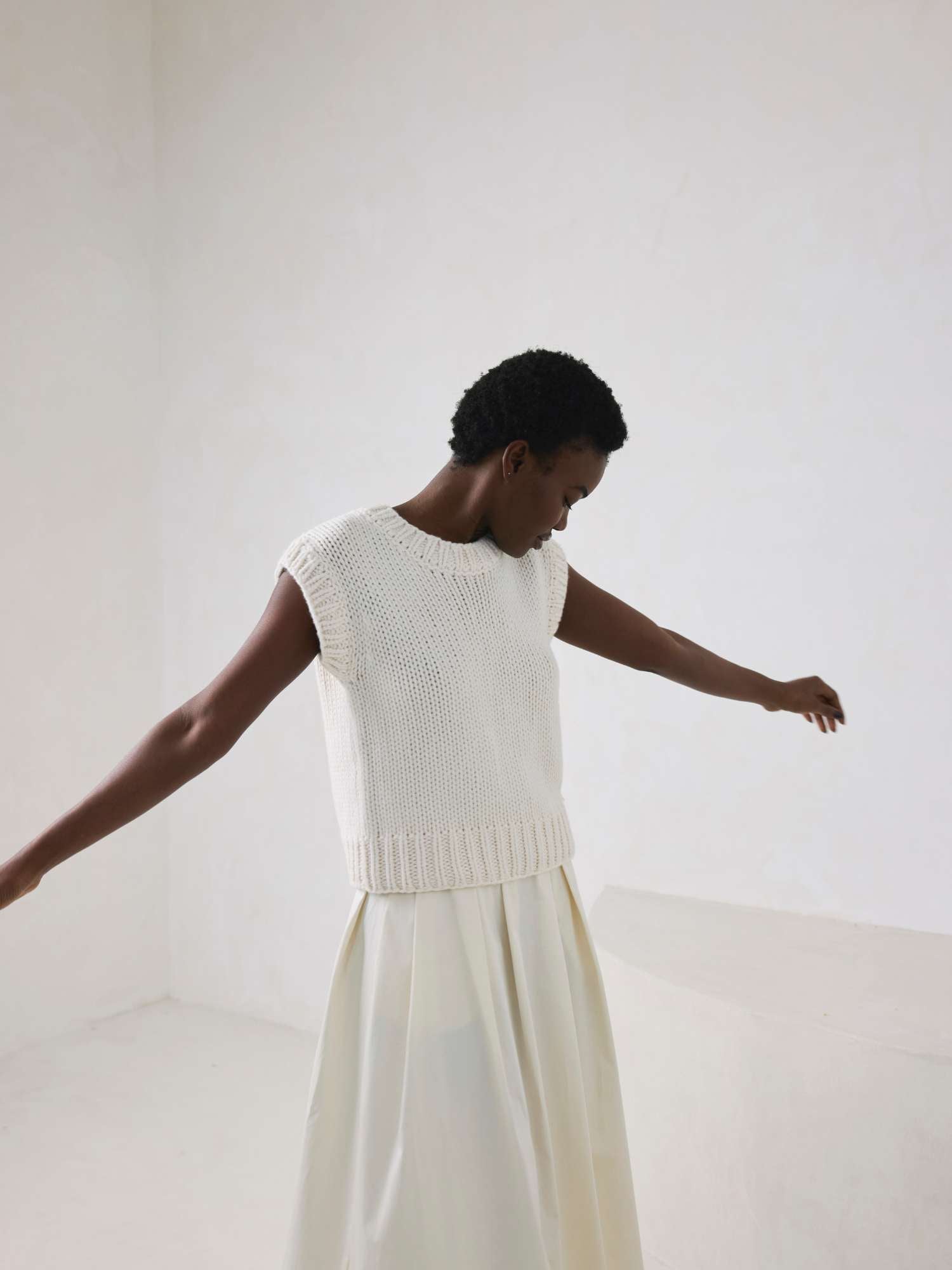 White Label Cashmere Vest