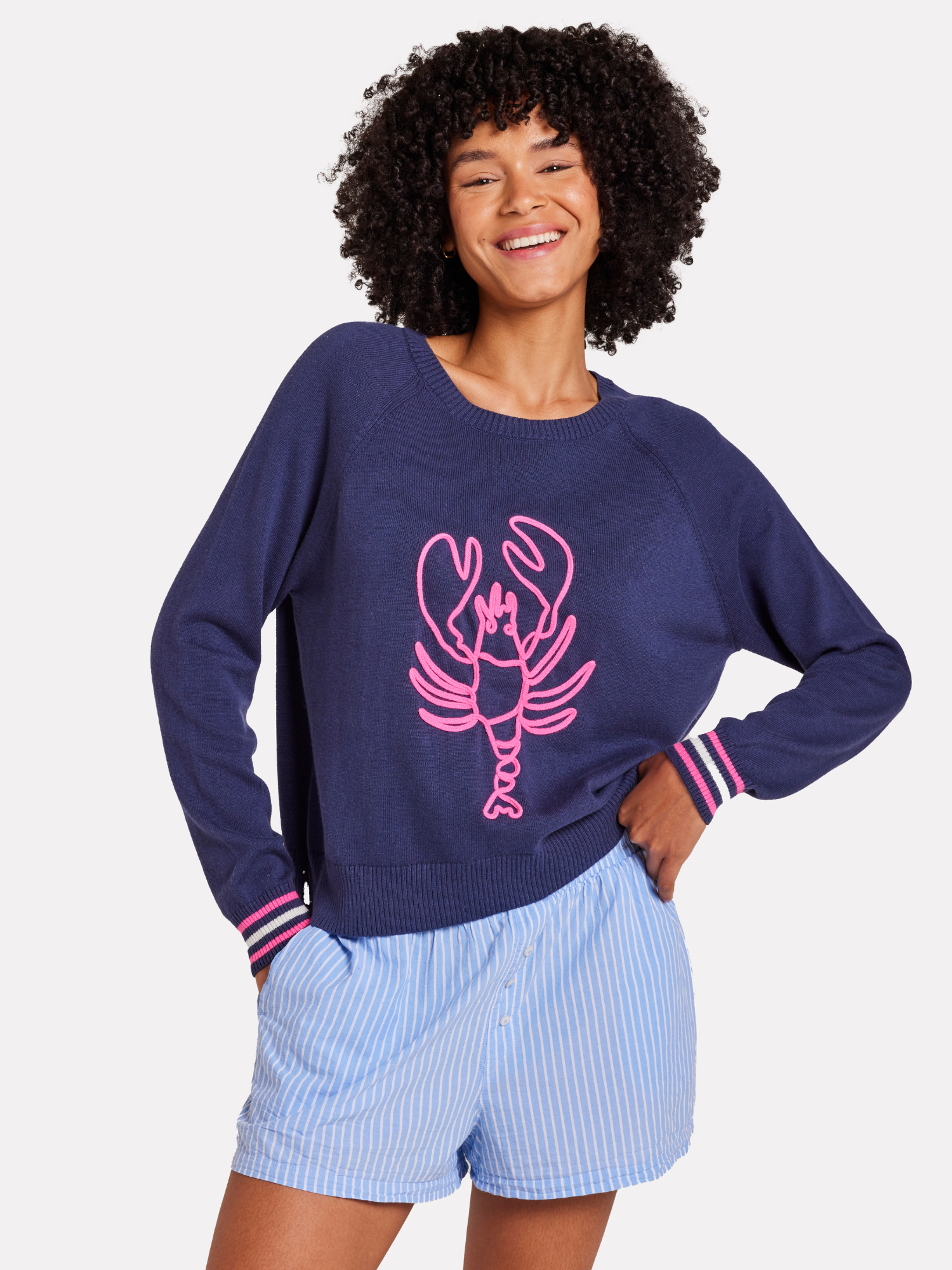 Lobster Crew Neck Jumper