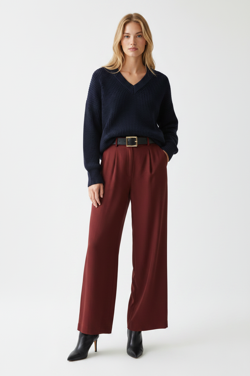 SHAKER KNIT V