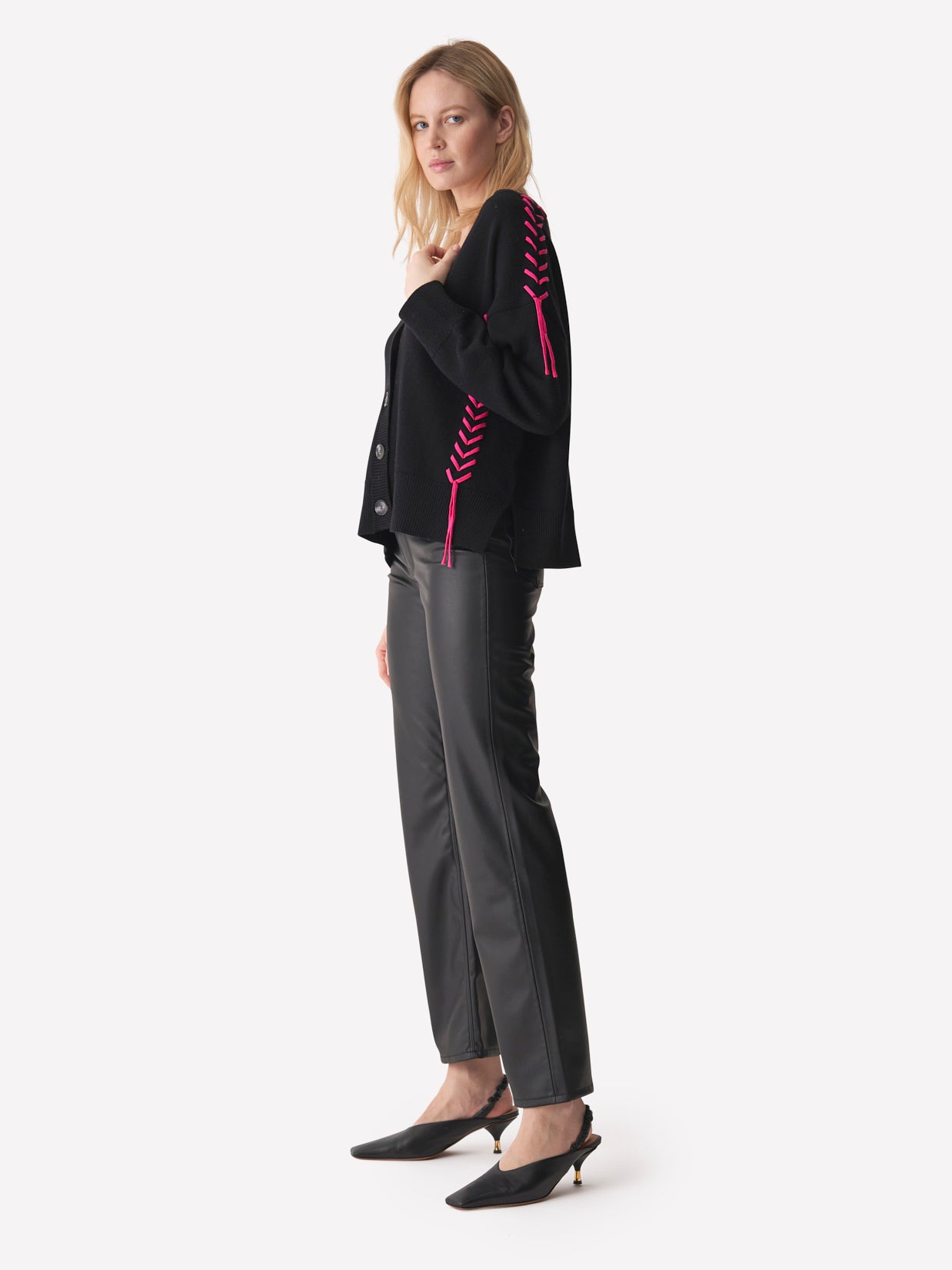 PRESLEY PLAIT CARDI