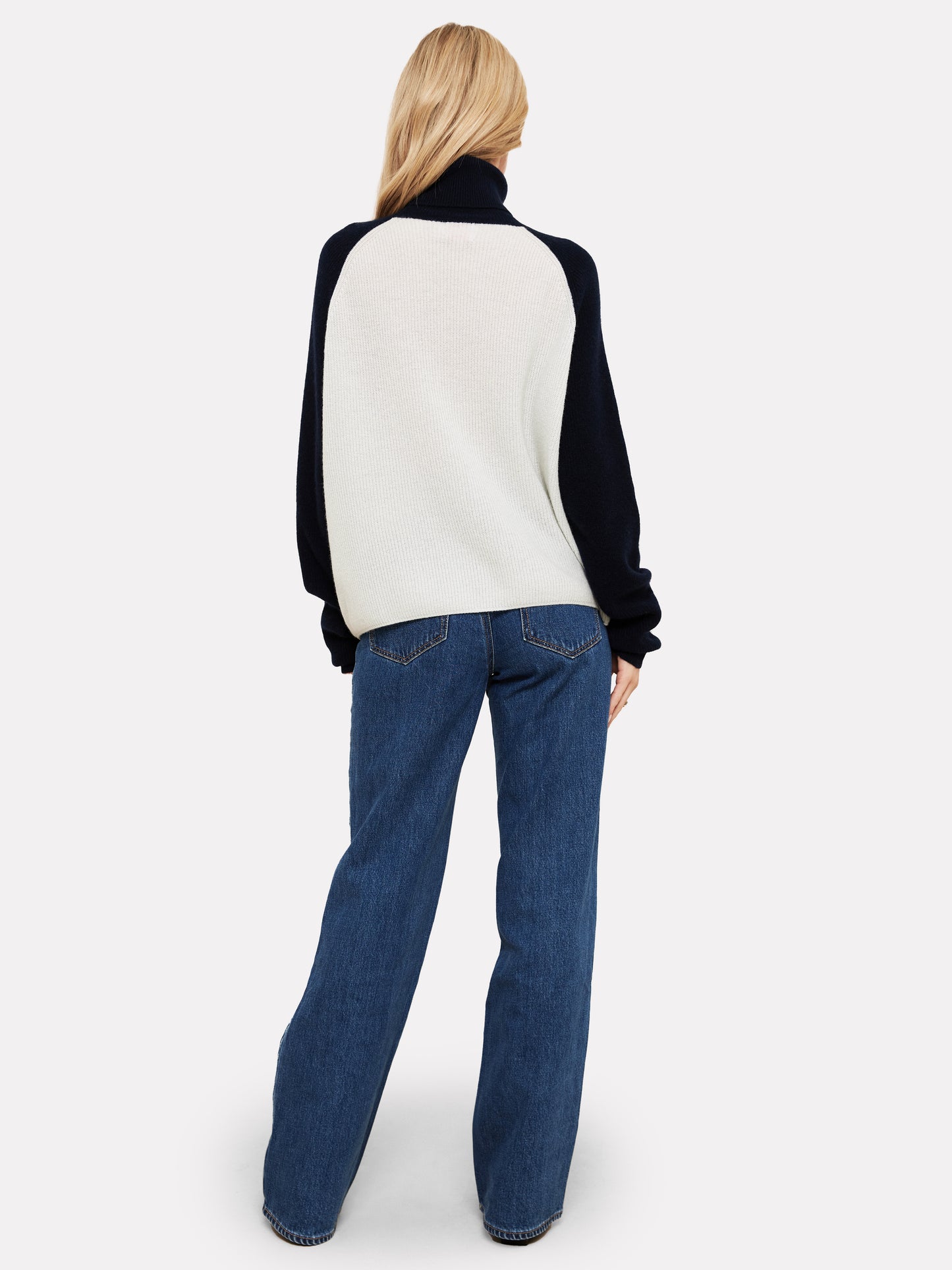 Susie Cashmere Ribbed Roll Neck