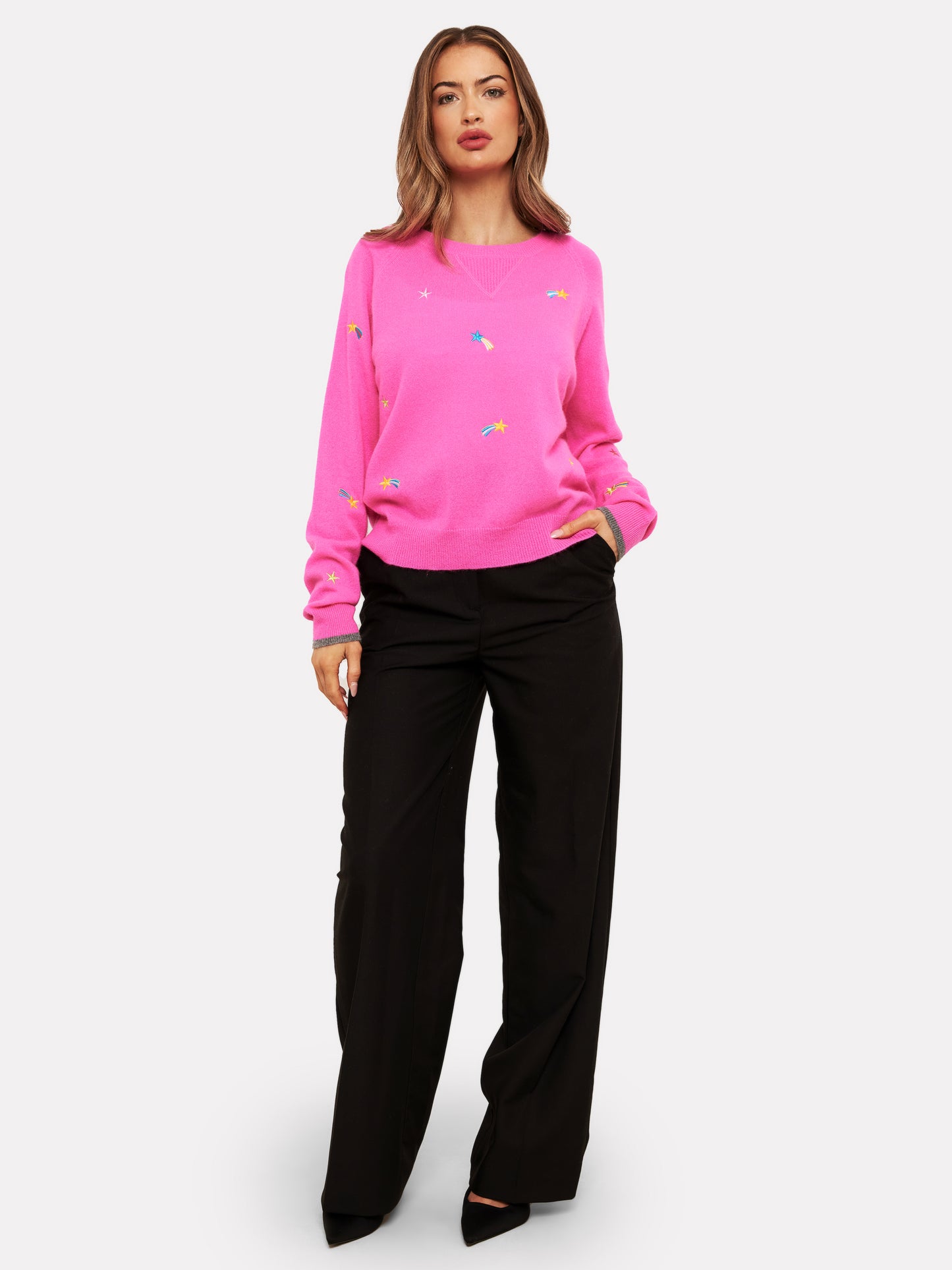 Shooting Star Cashmere Crew Neck