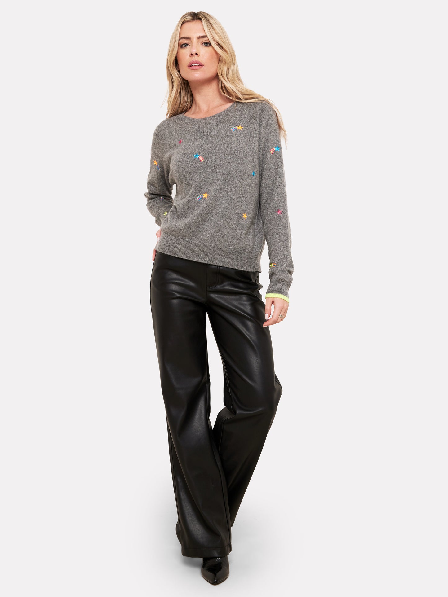 Shooting Star Cashmere Crew Neck