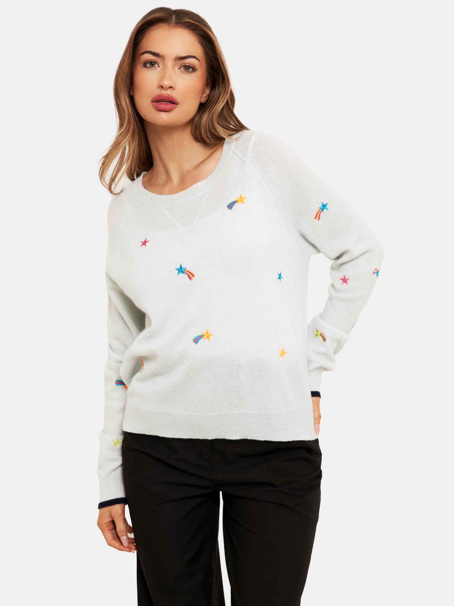 Shooting Star Cashmere Crew Neck