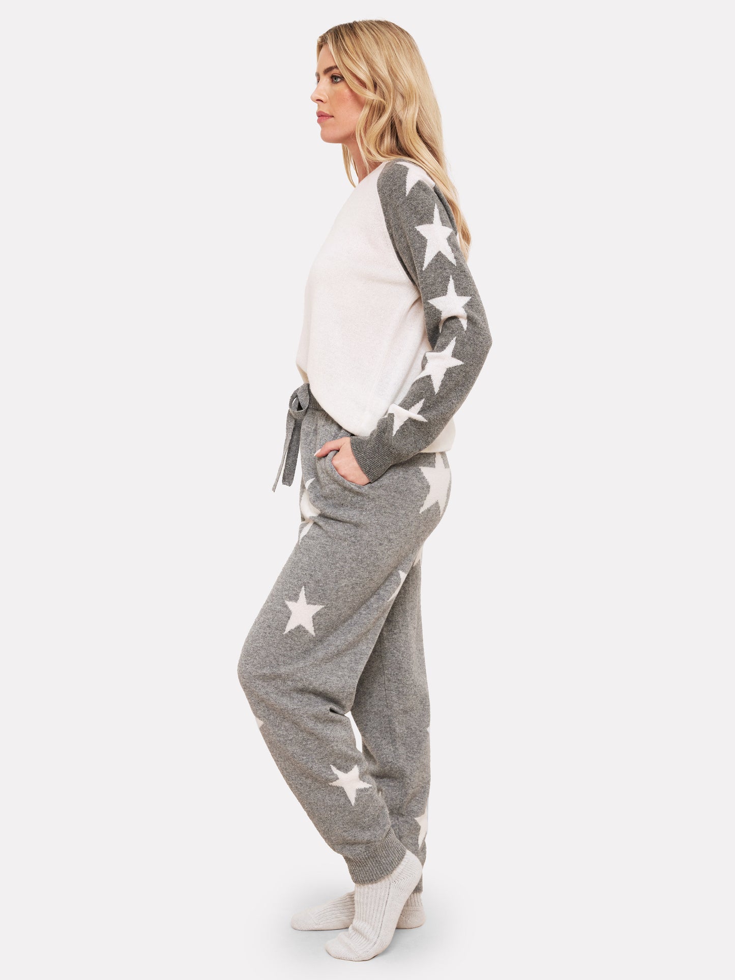 Sophie Star Cashmere Joggers