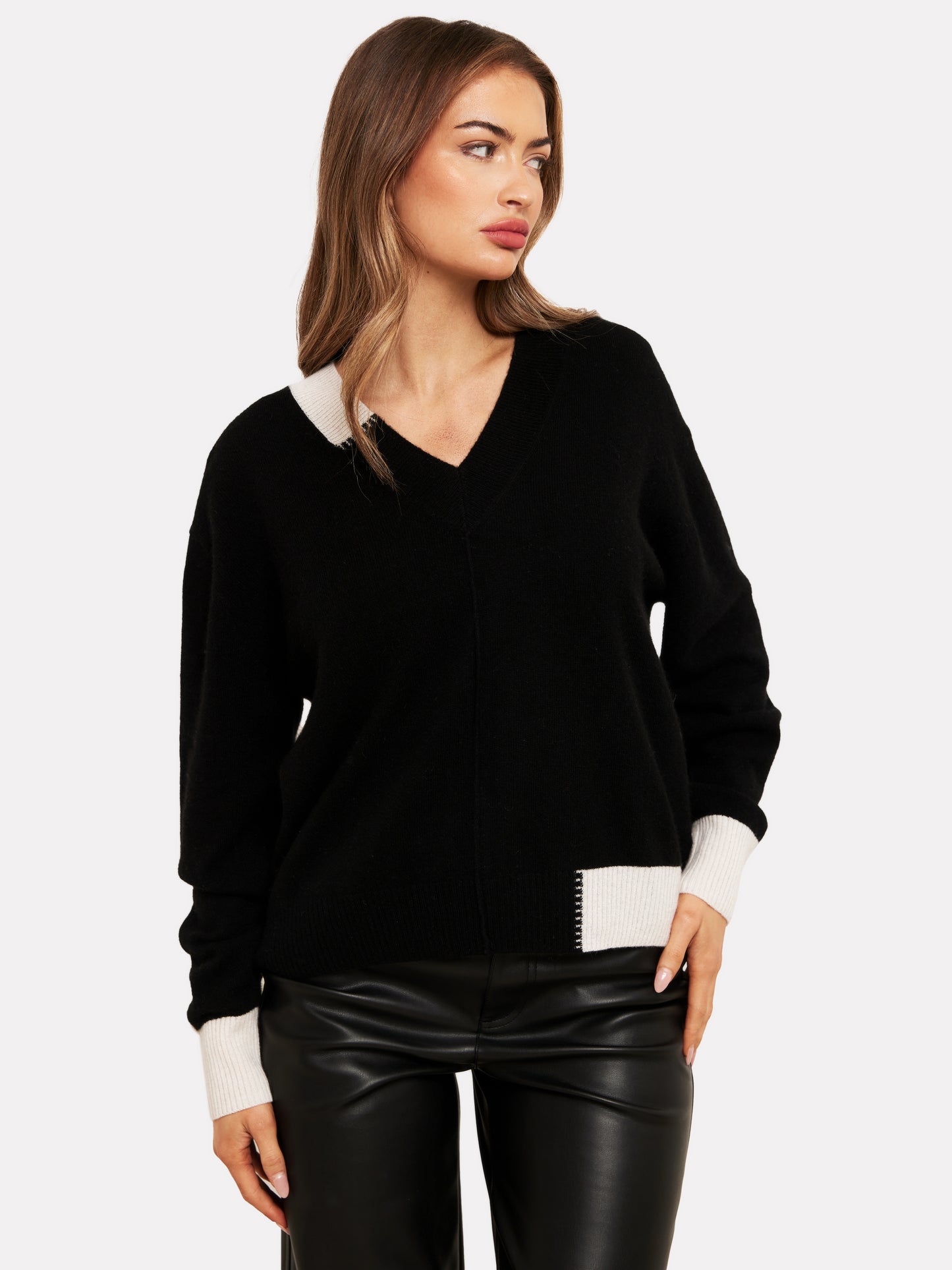 Maria Cashmere V Neck