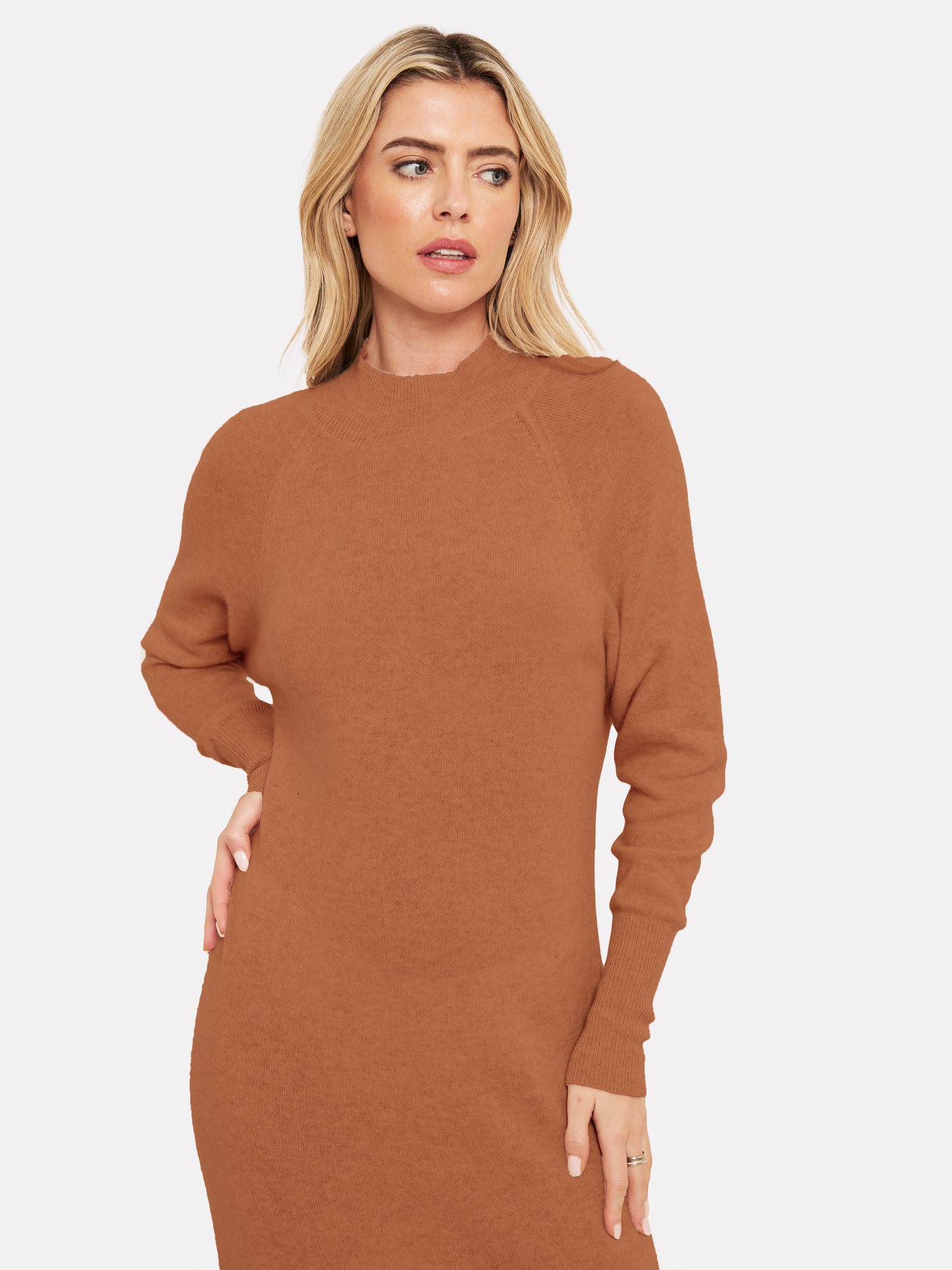 Evelyn Cashmere Midi Dress