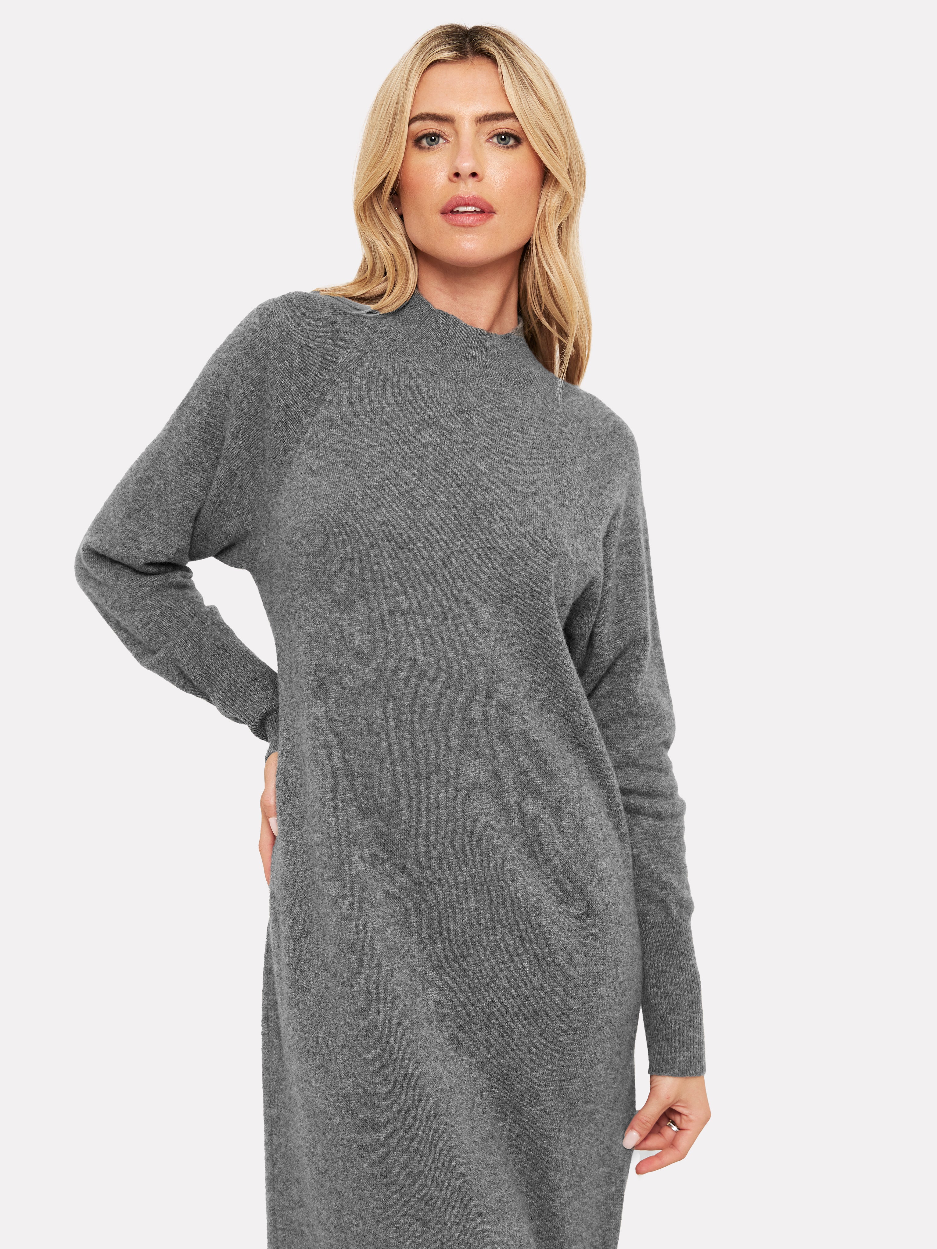 Evelyn Cashmere Midi Dress