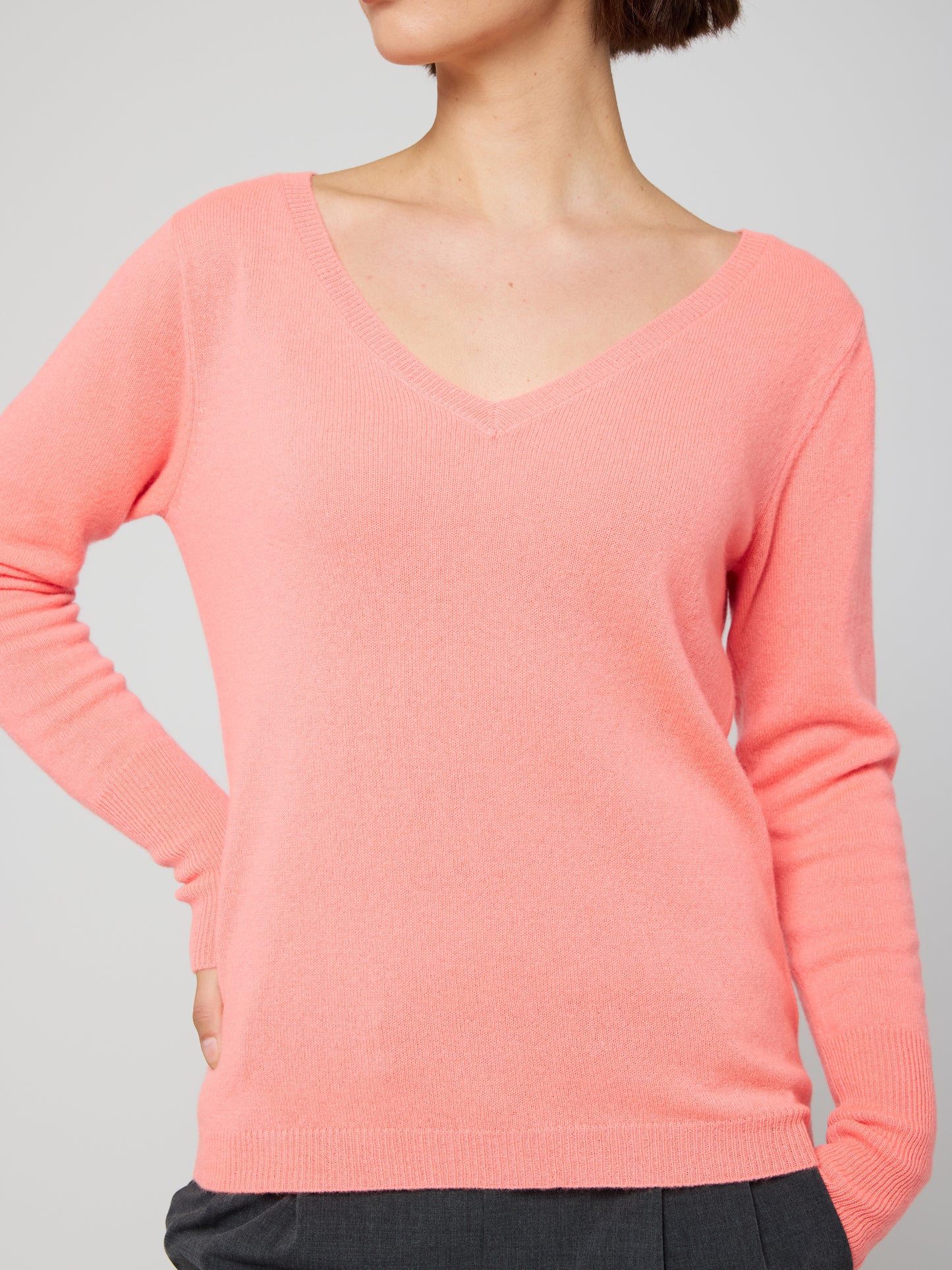 Harlow Cashmere V-Neck