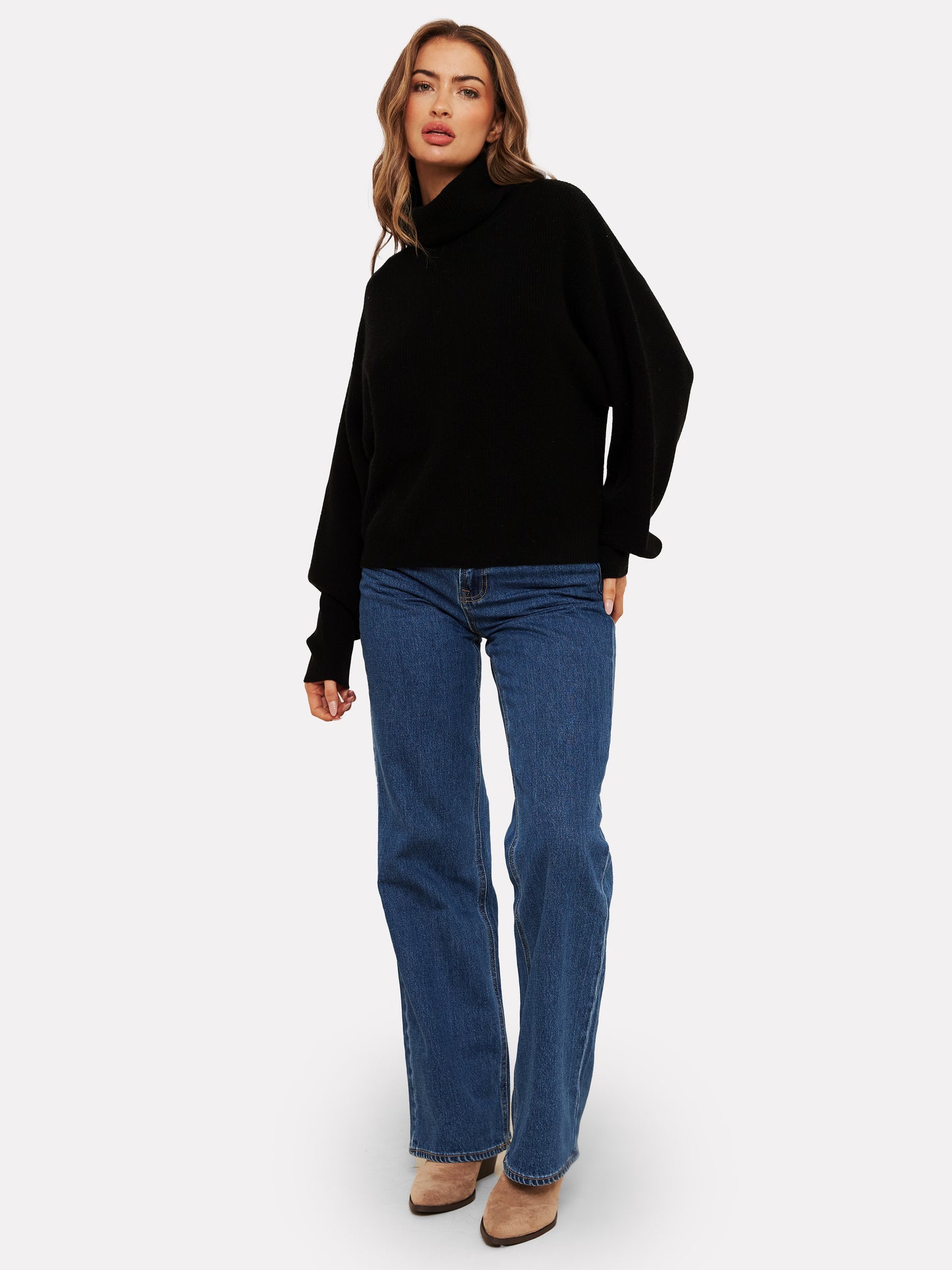 Cee Cee Cashmere Roll Neck