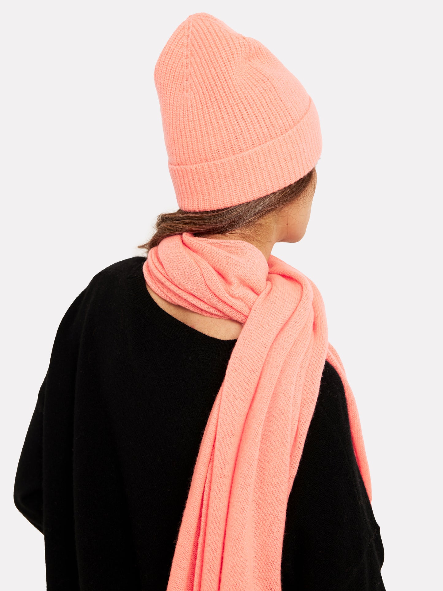 Rose Cashmere Beanie