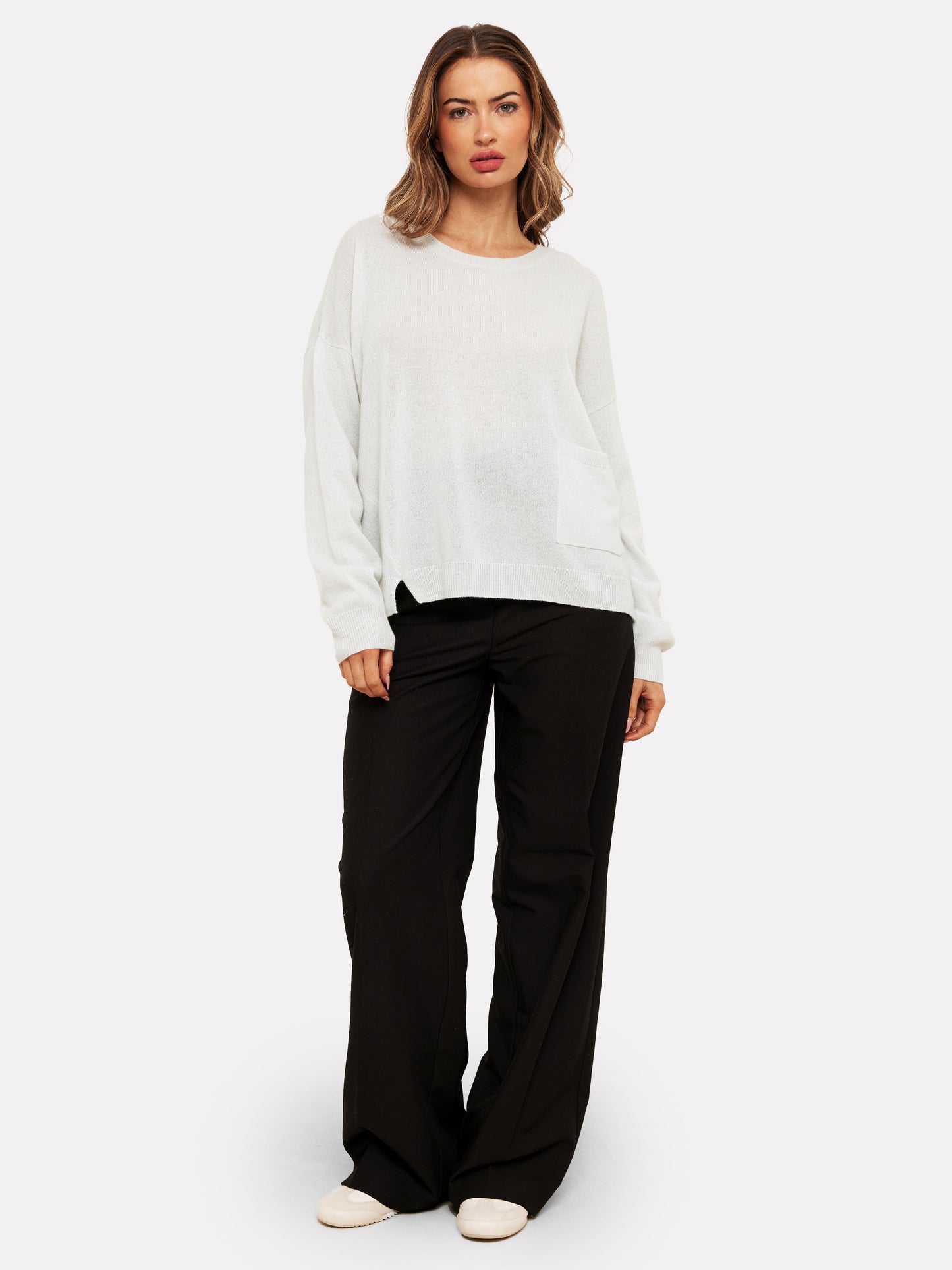 Pepper Cashmere Crew Neck