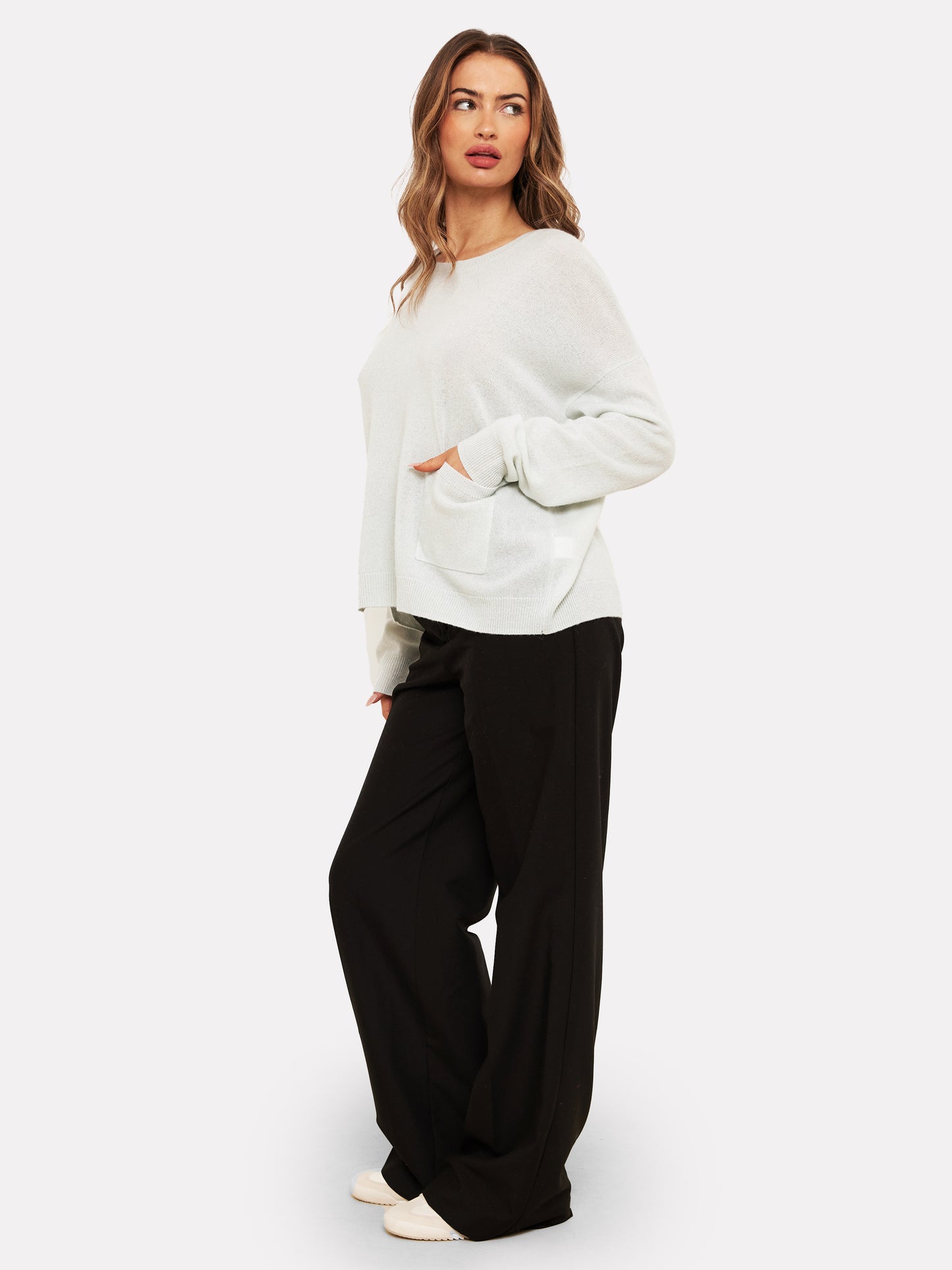 Pepper Cashmere Crew Neck