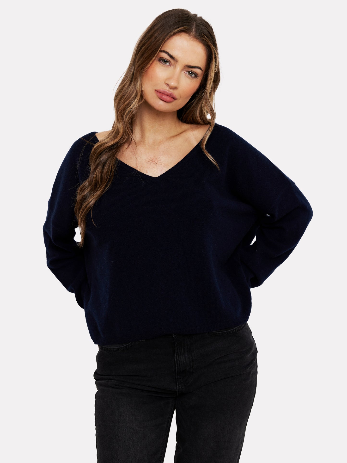 Rosa Reversible Cashmere Jumper