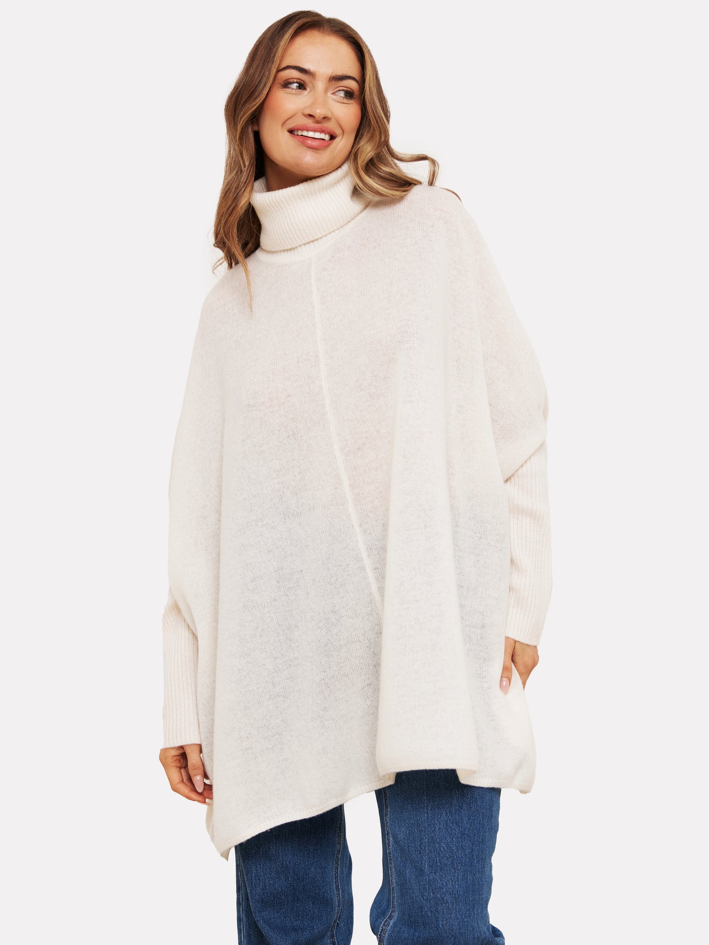 Jojo Cashmere Poncho