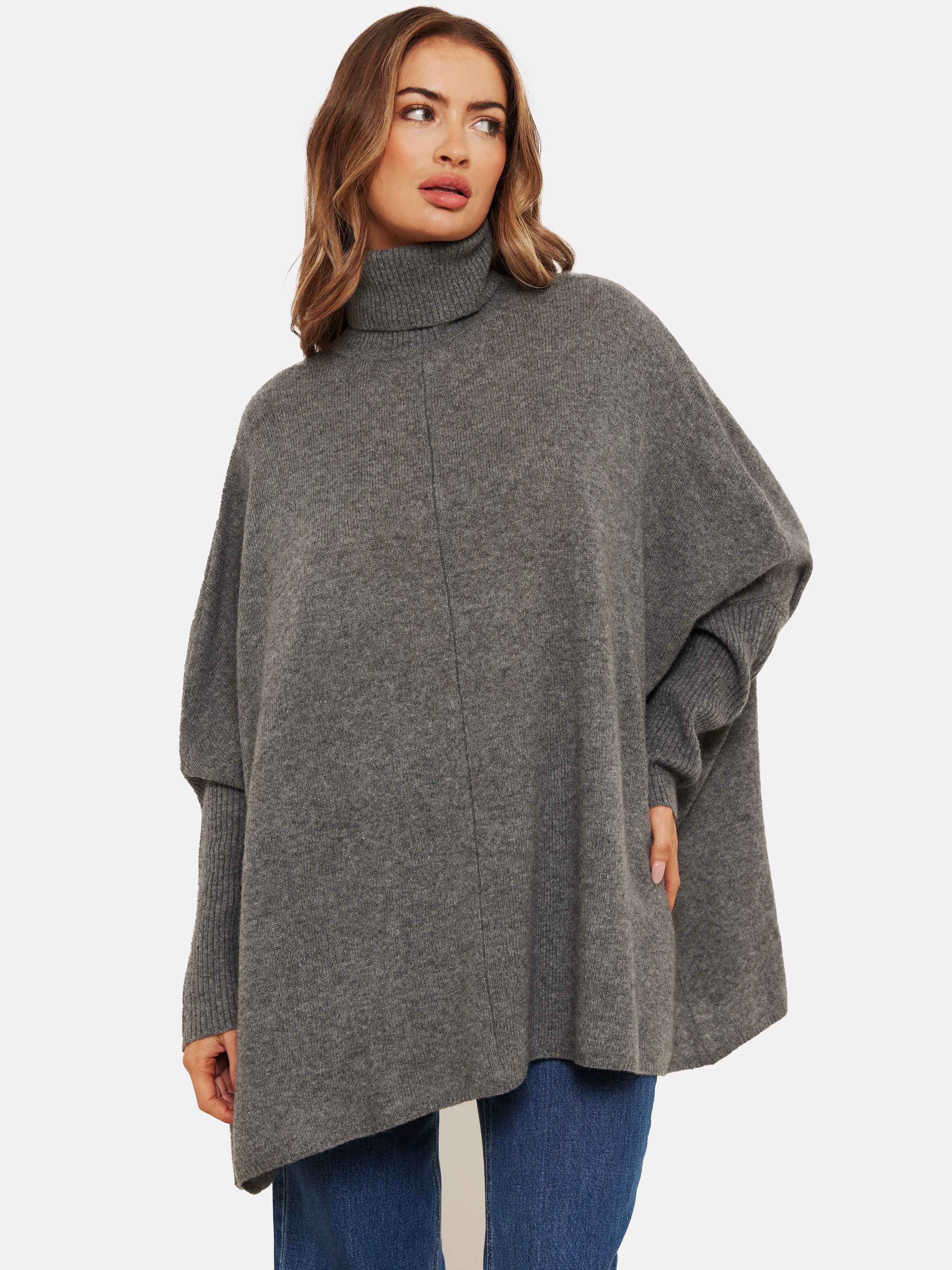 Cashmere poncho best sale