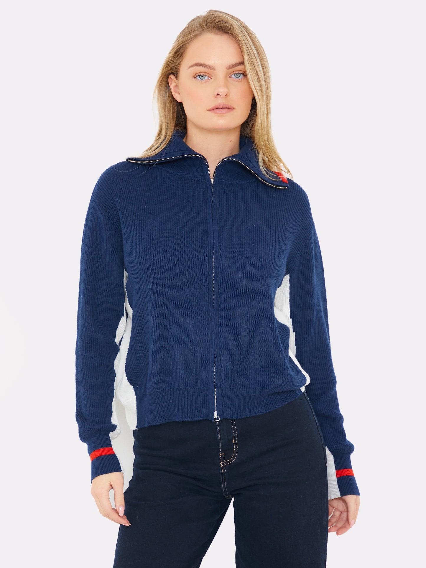 Sporty Zip Through Jacket