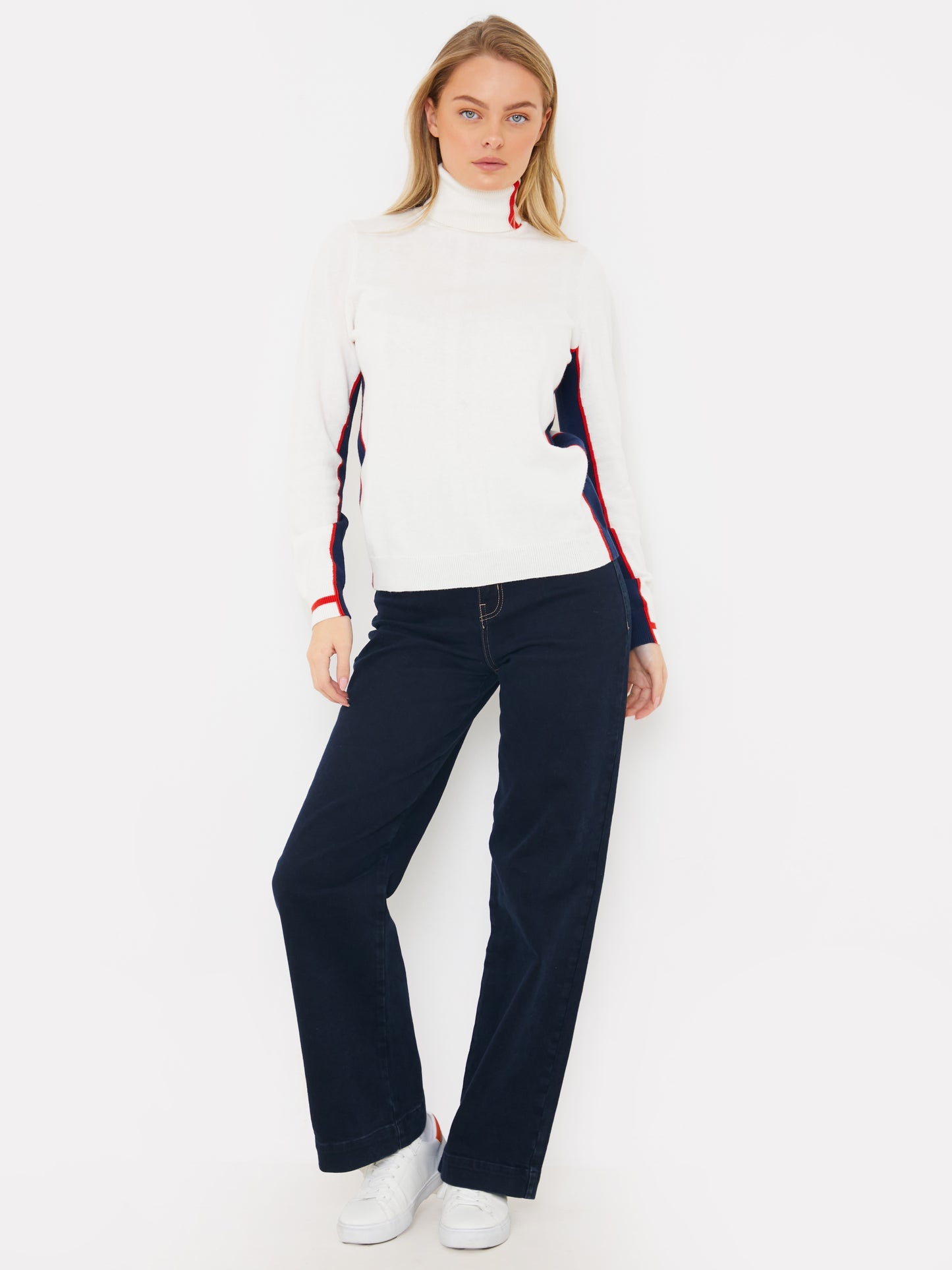 Sporty Roll Neck