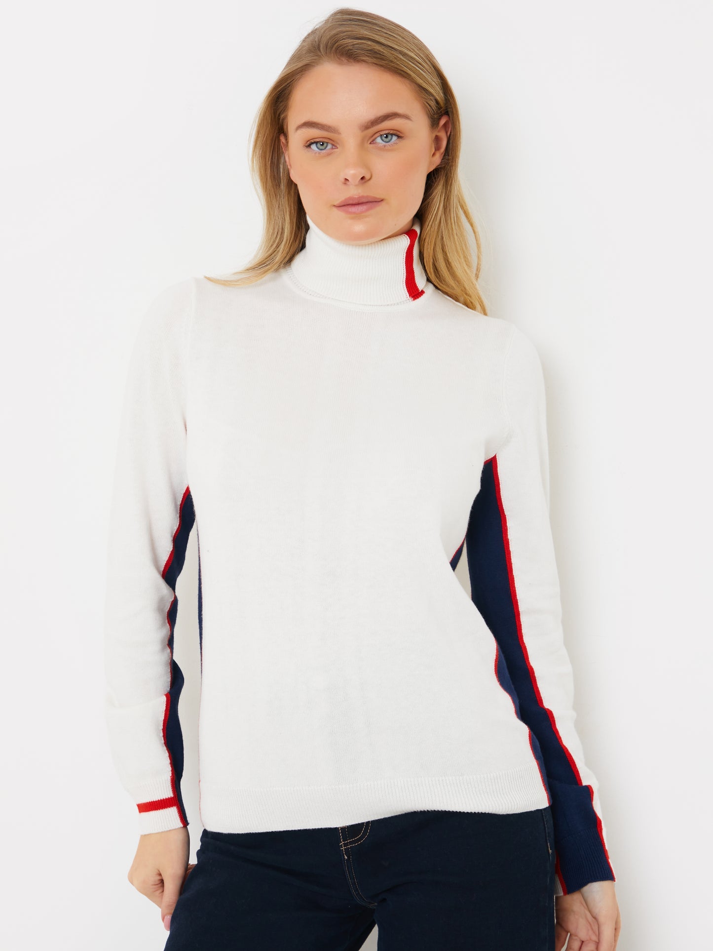 Sporty Roll Neck