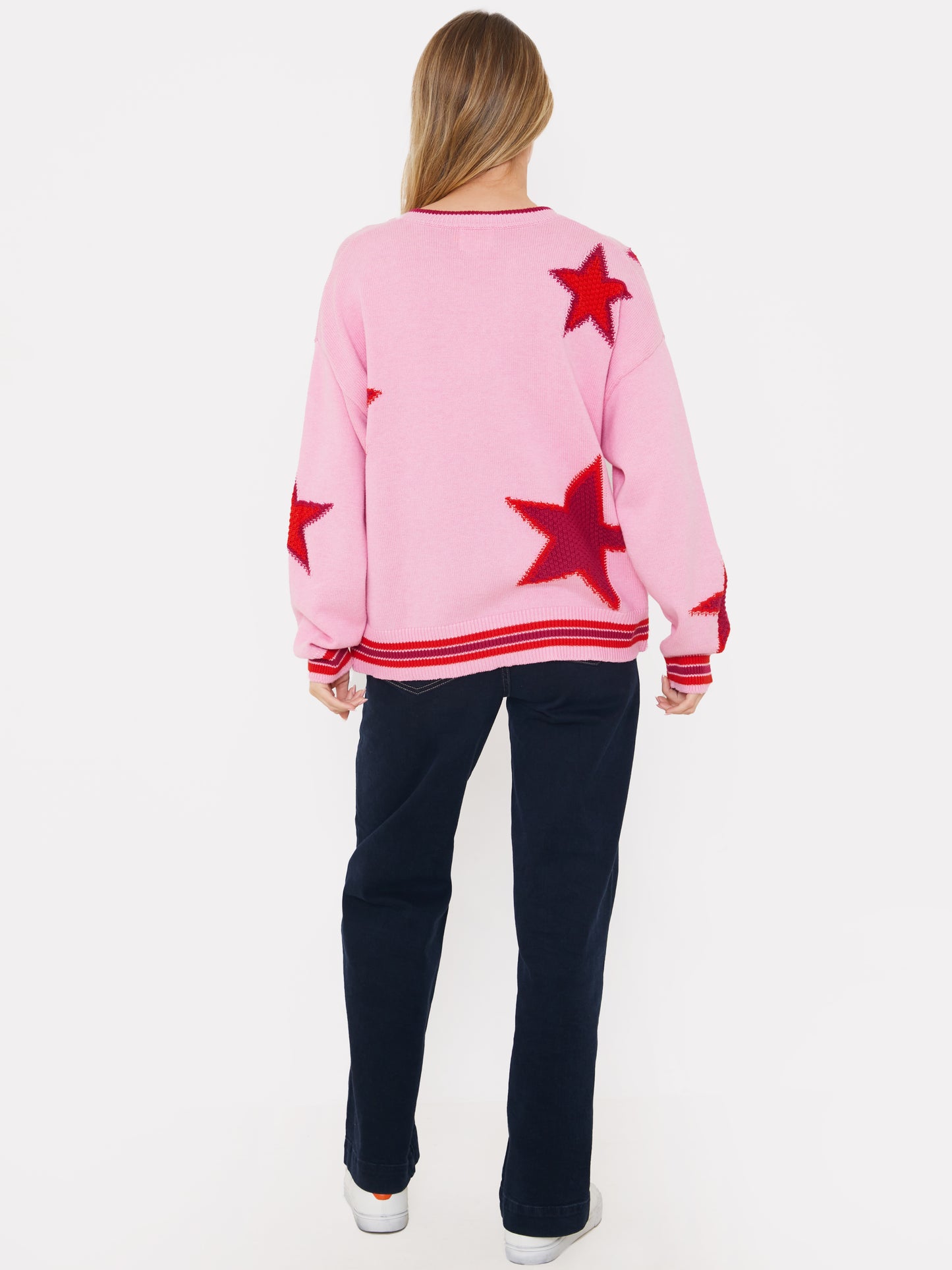 Sanna Star V Neck Knit