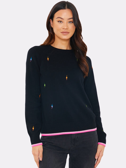 Electric Embroidery jumper