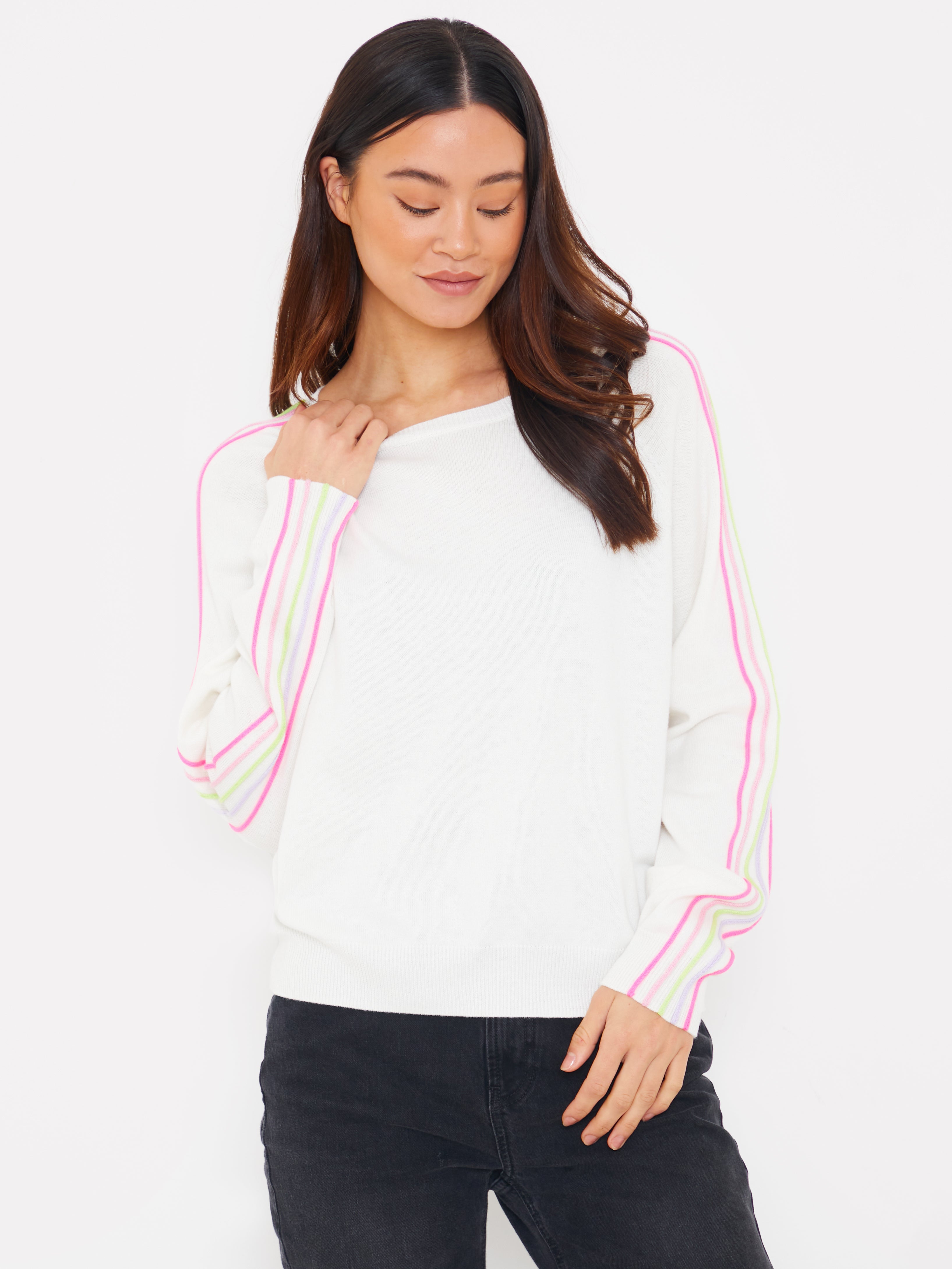 Sporty Stripe Jumper
