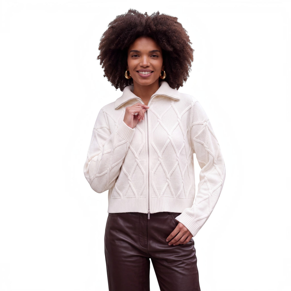 DIAMOND CABLE ZIP THROUGH